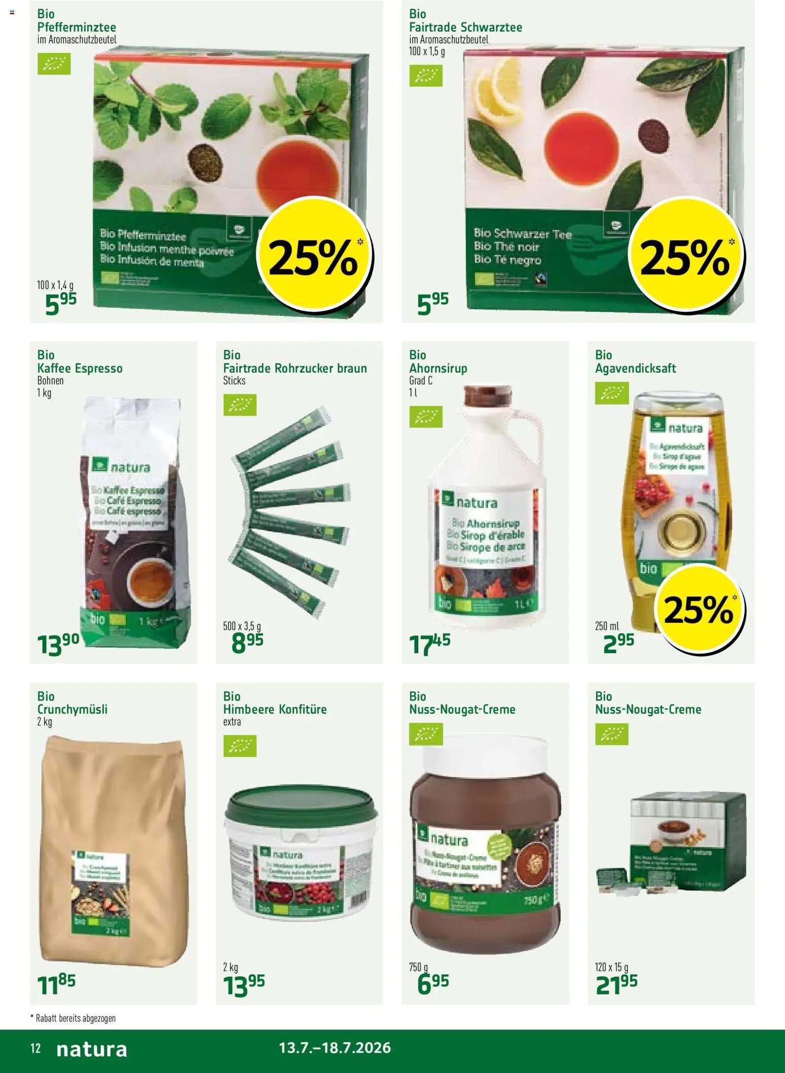 Prodega aktionen Natura