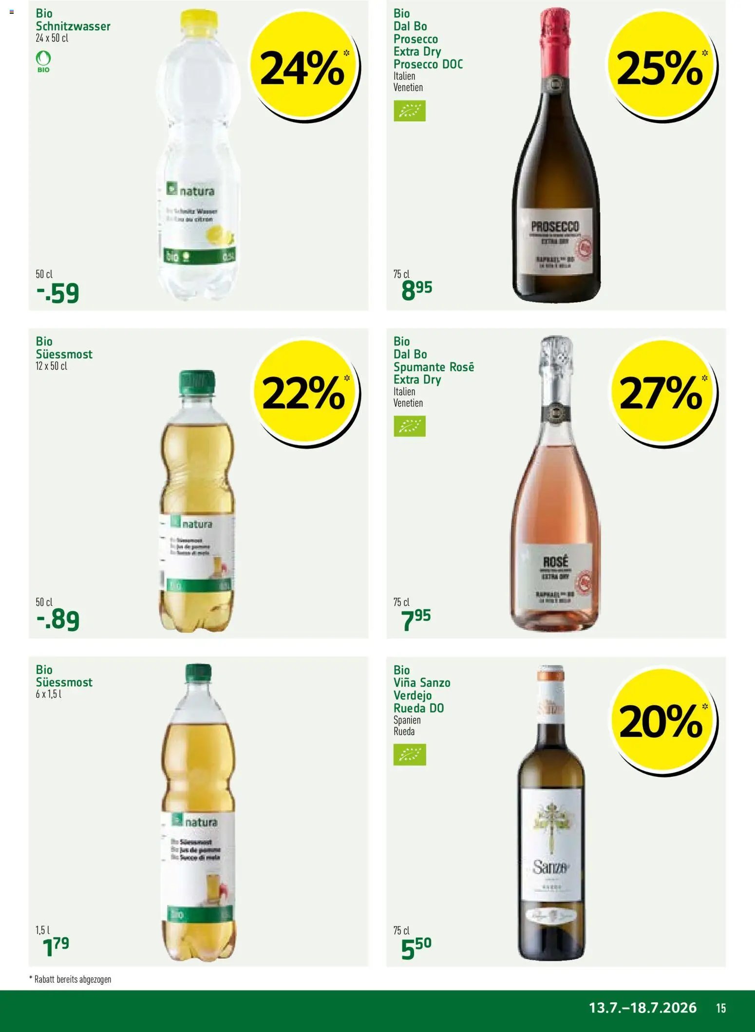 Prodega aktionen Natura