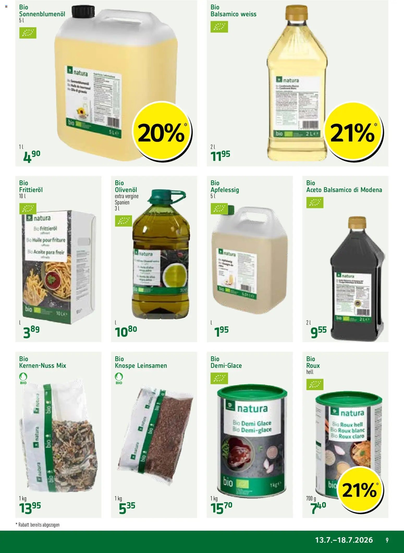 Prodega aktionen Natura