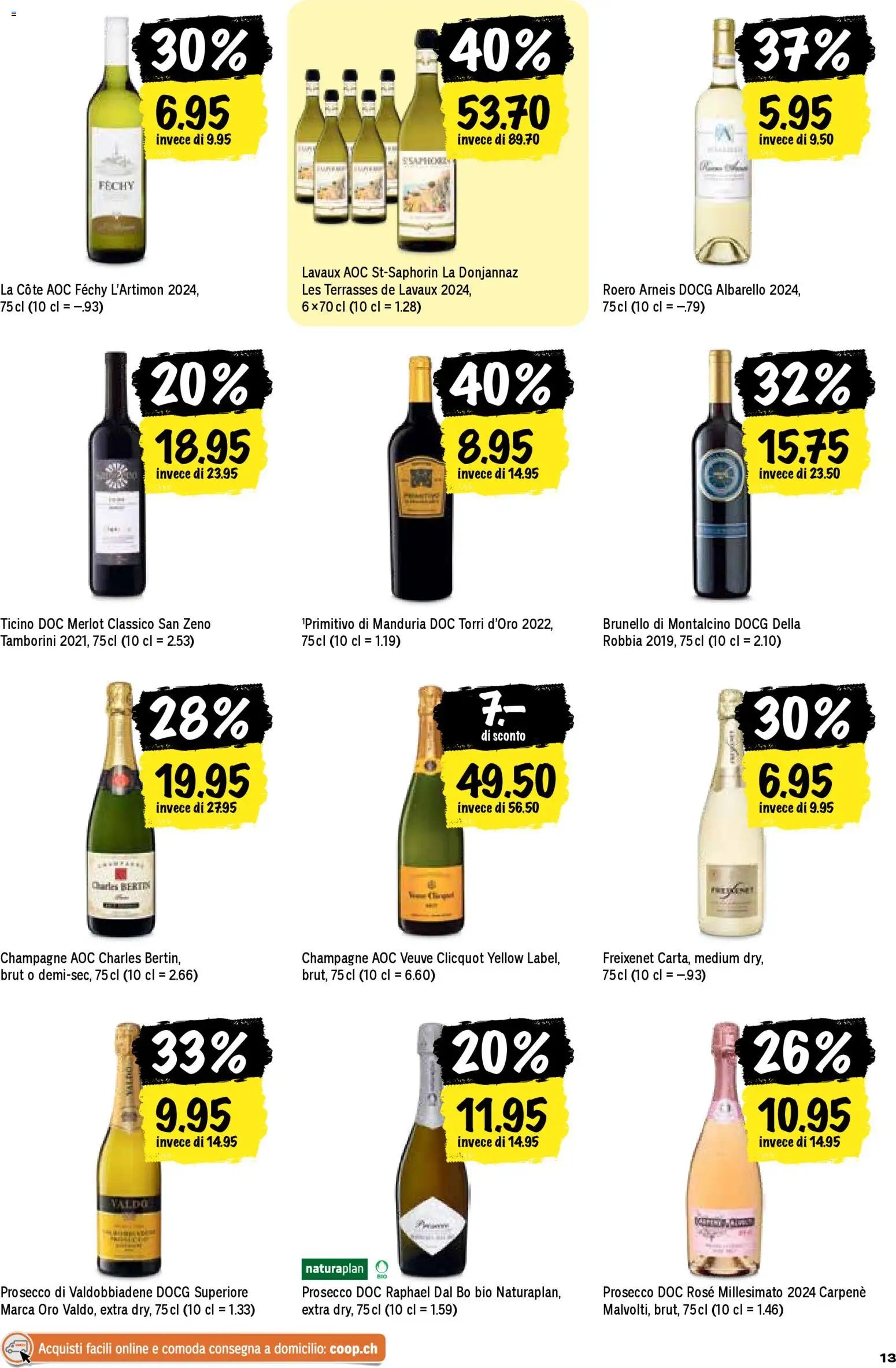 Coop - Una settimana di azioni (2025-11-13 - 2025-11-19) | 13