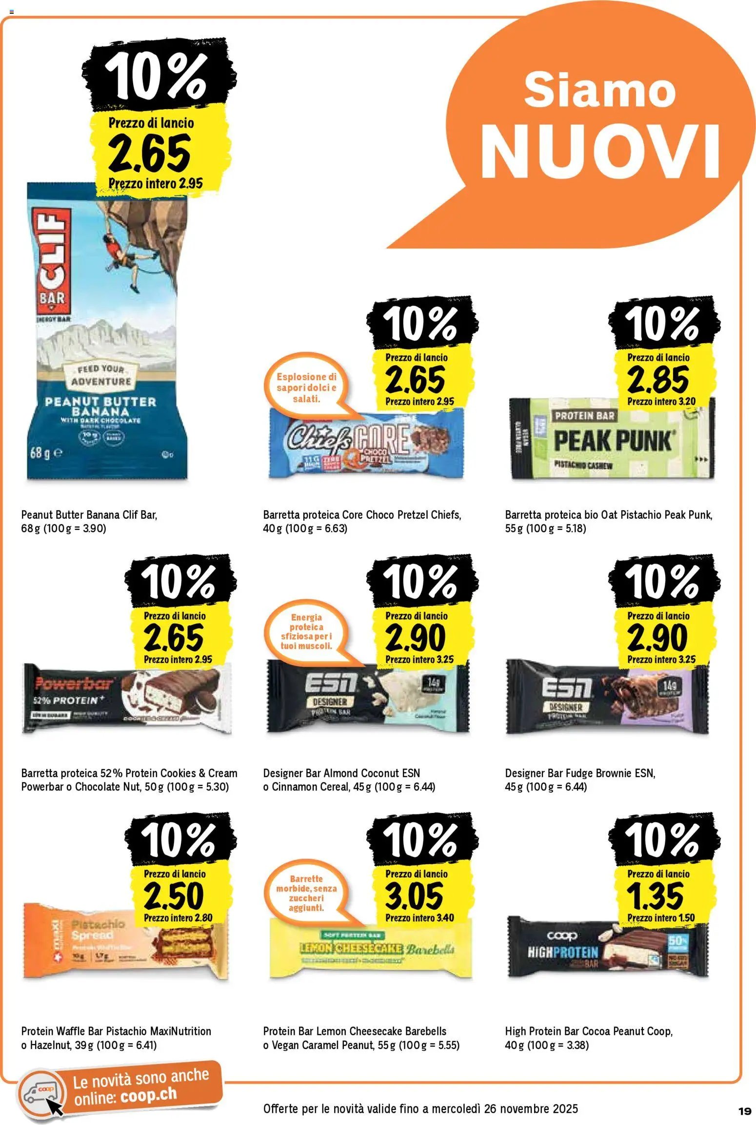 Coop - Una settimana di azioni (2025-11-13 - 2025-11-19) | 19