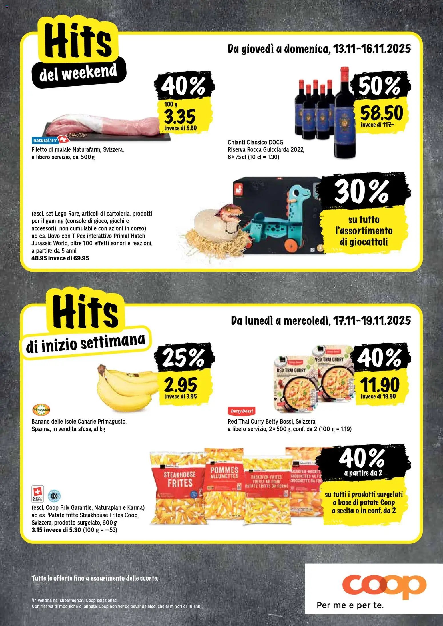 Coop - Una settimana di azioni (2025-11-13 - 2025-11-19) | 20