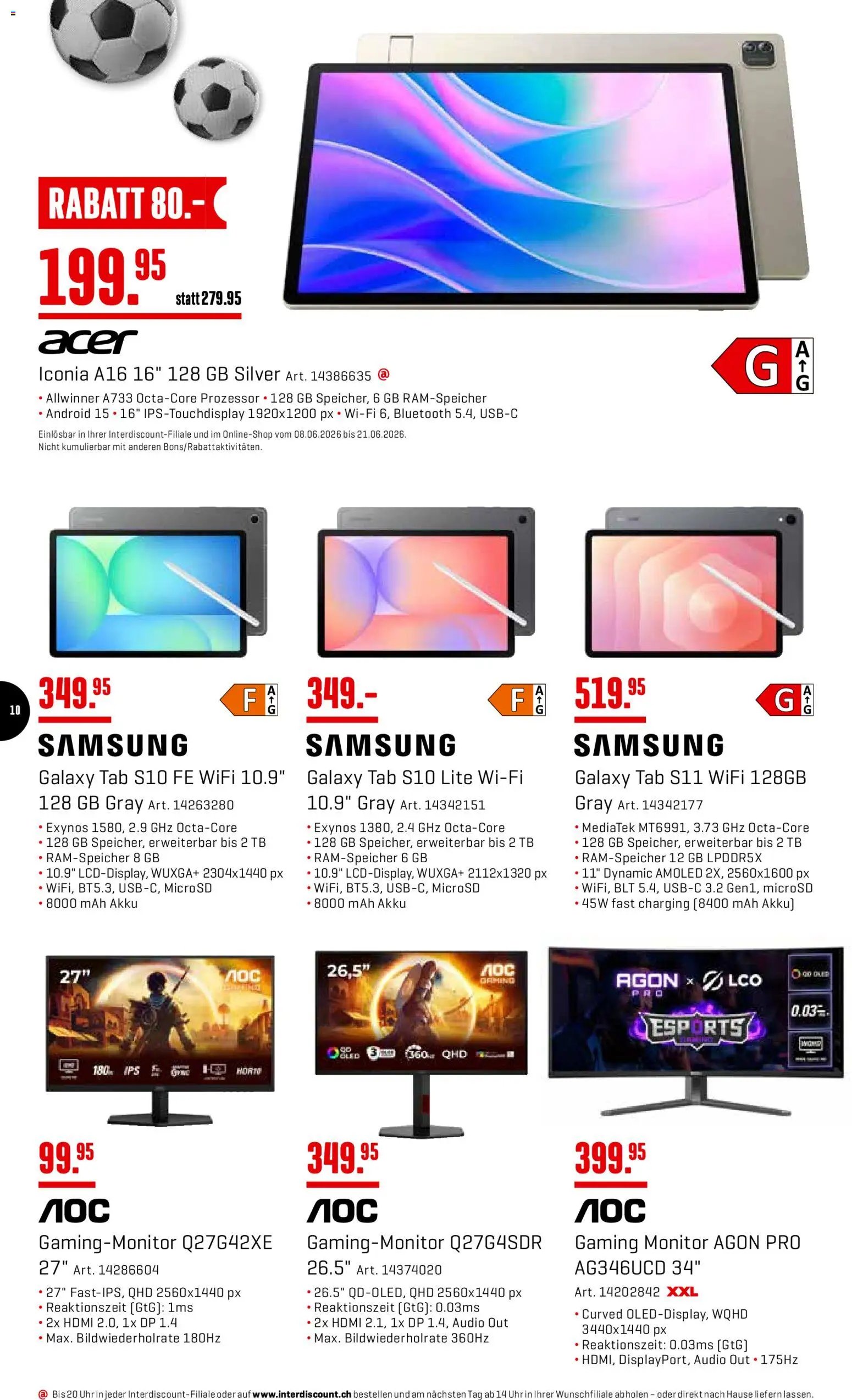 Interdiscount aktionen