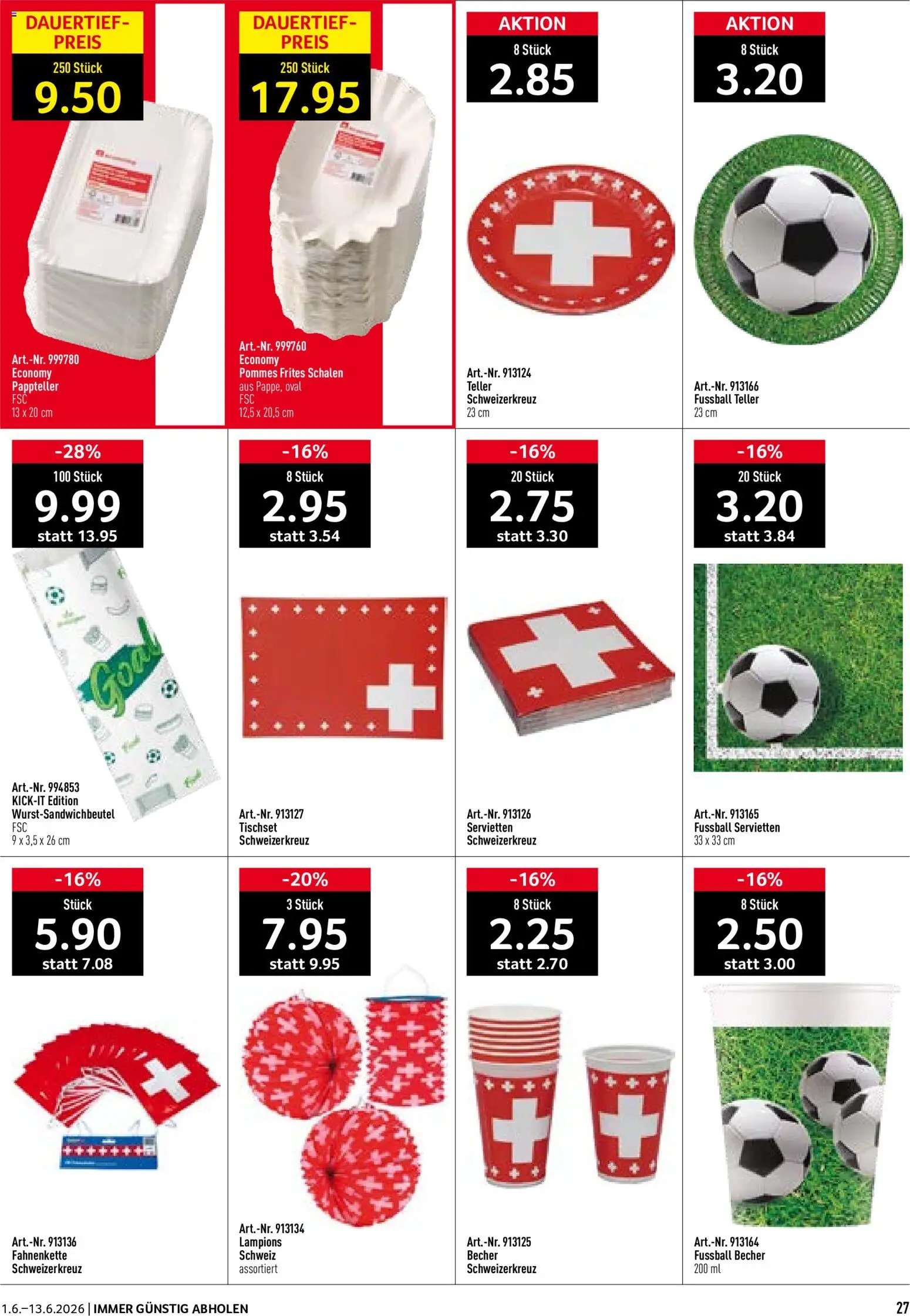 Prodega aktionen WM 2026