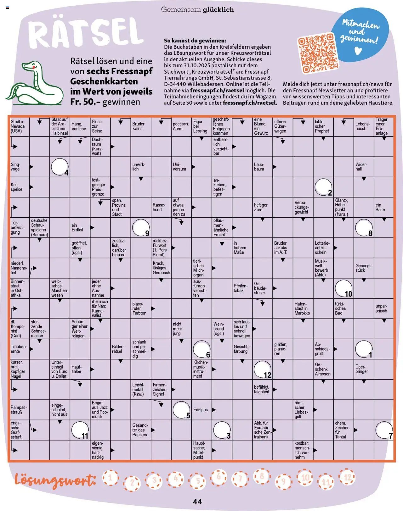 Fressnapf Magazin (2025-09-01 - 2025-10-31)