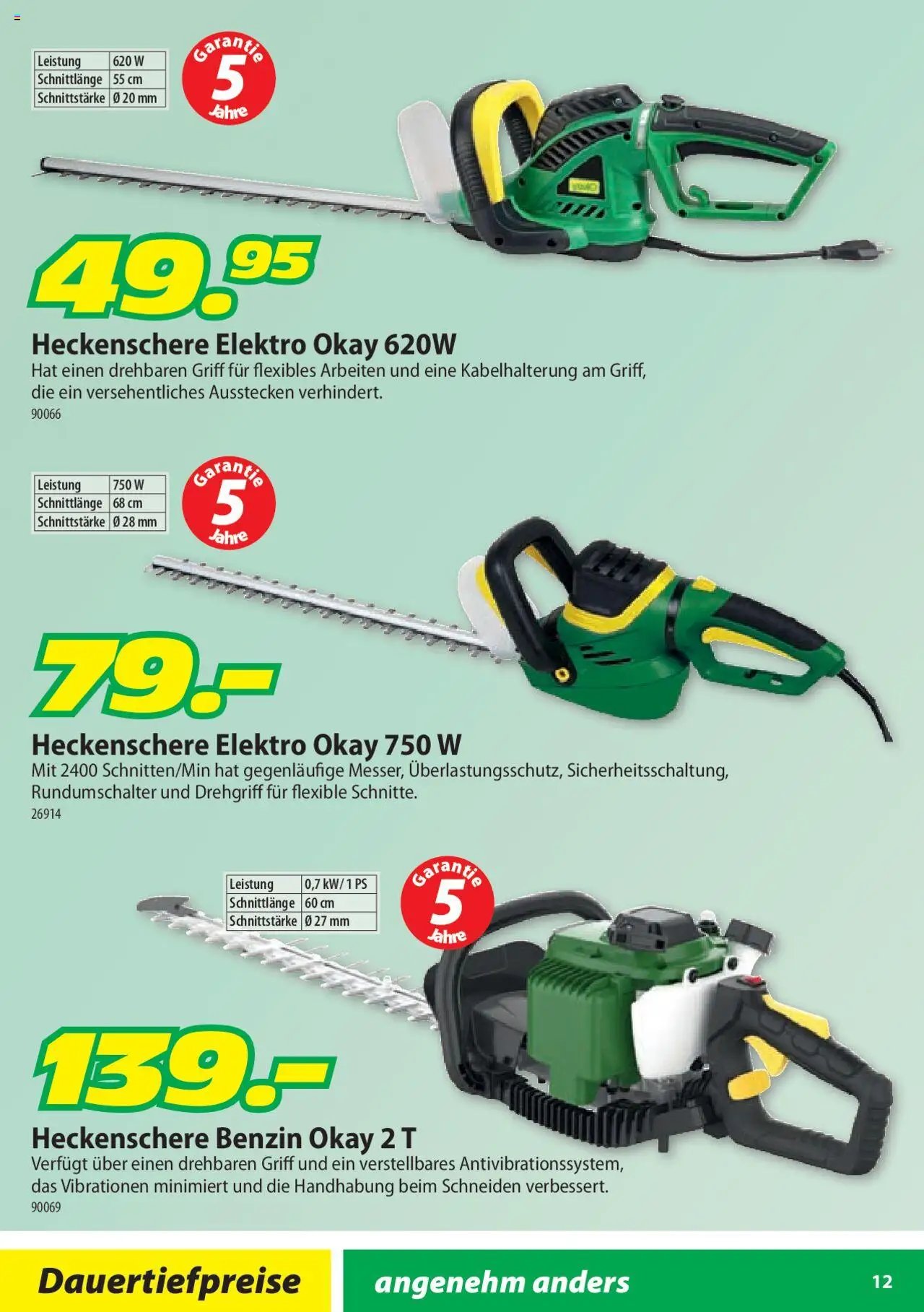 Landi Aktionen Gartengeräte (2025-01-22 - 2025-12-31) | 12