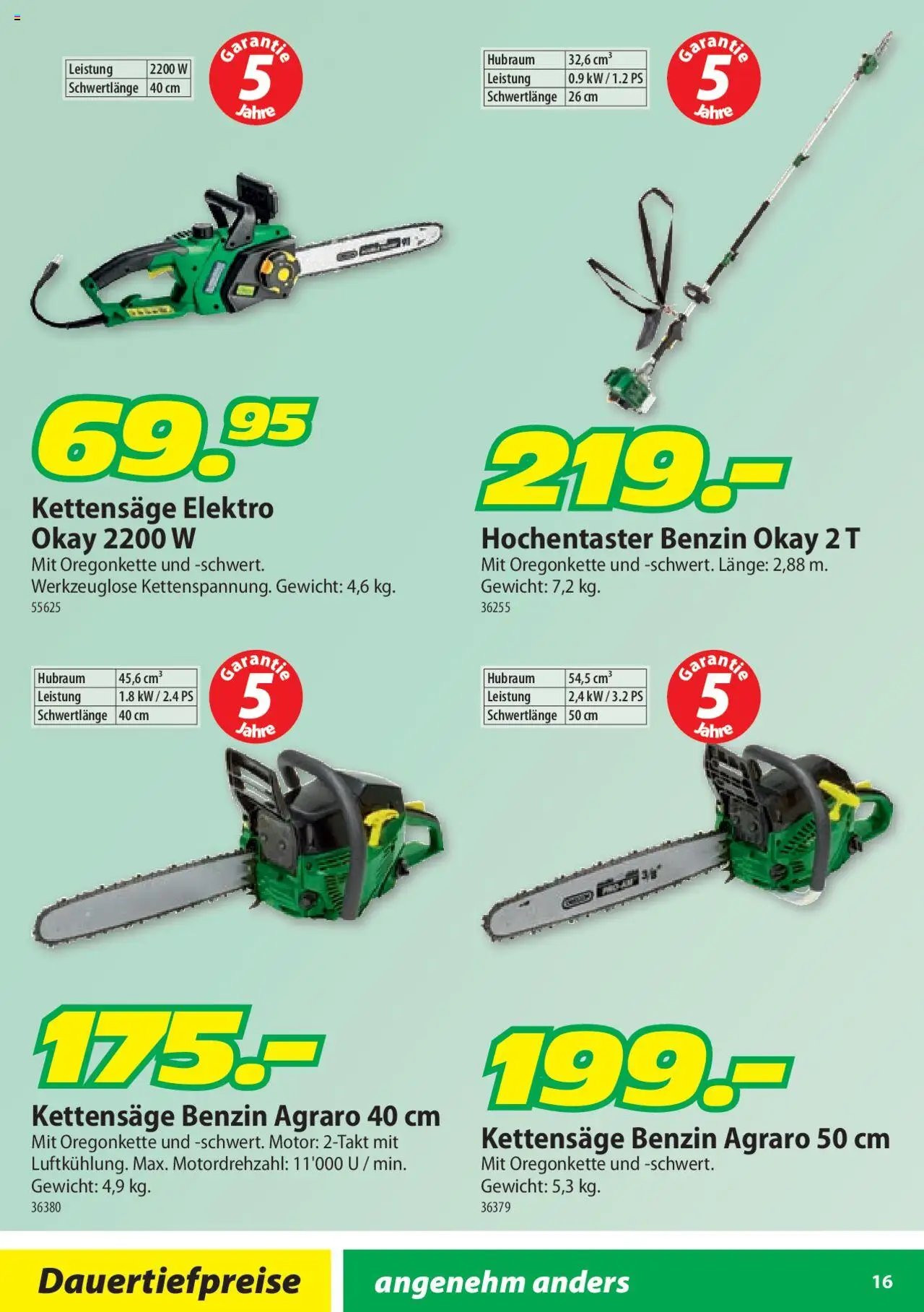 Landi Aktionen Gartengeräte (2025-01-22 - 2025-12-31) | 16