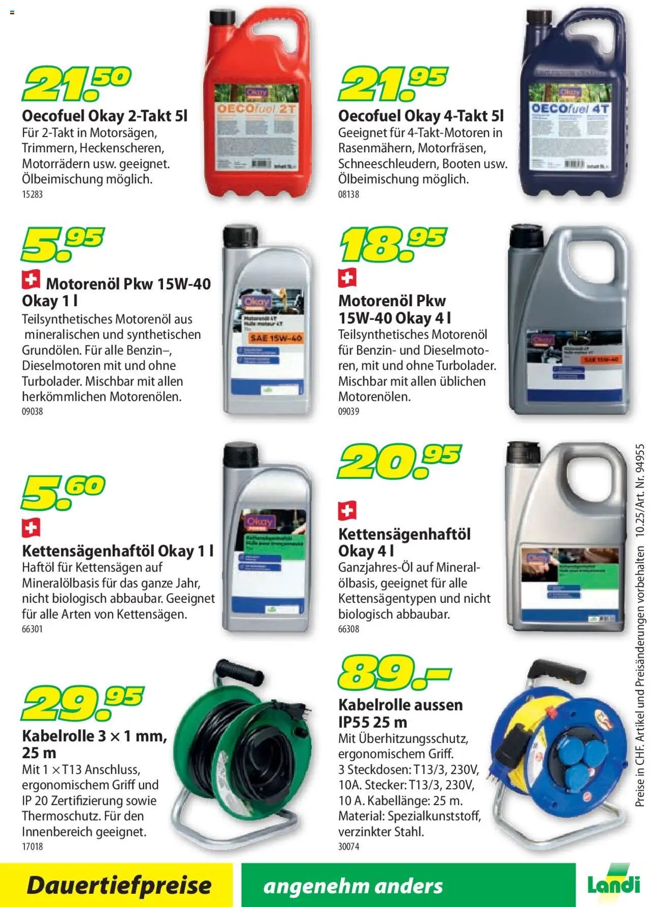 Landi Aktionen Gartengeräte (2025-01-22 - 2025-12-31) | 20