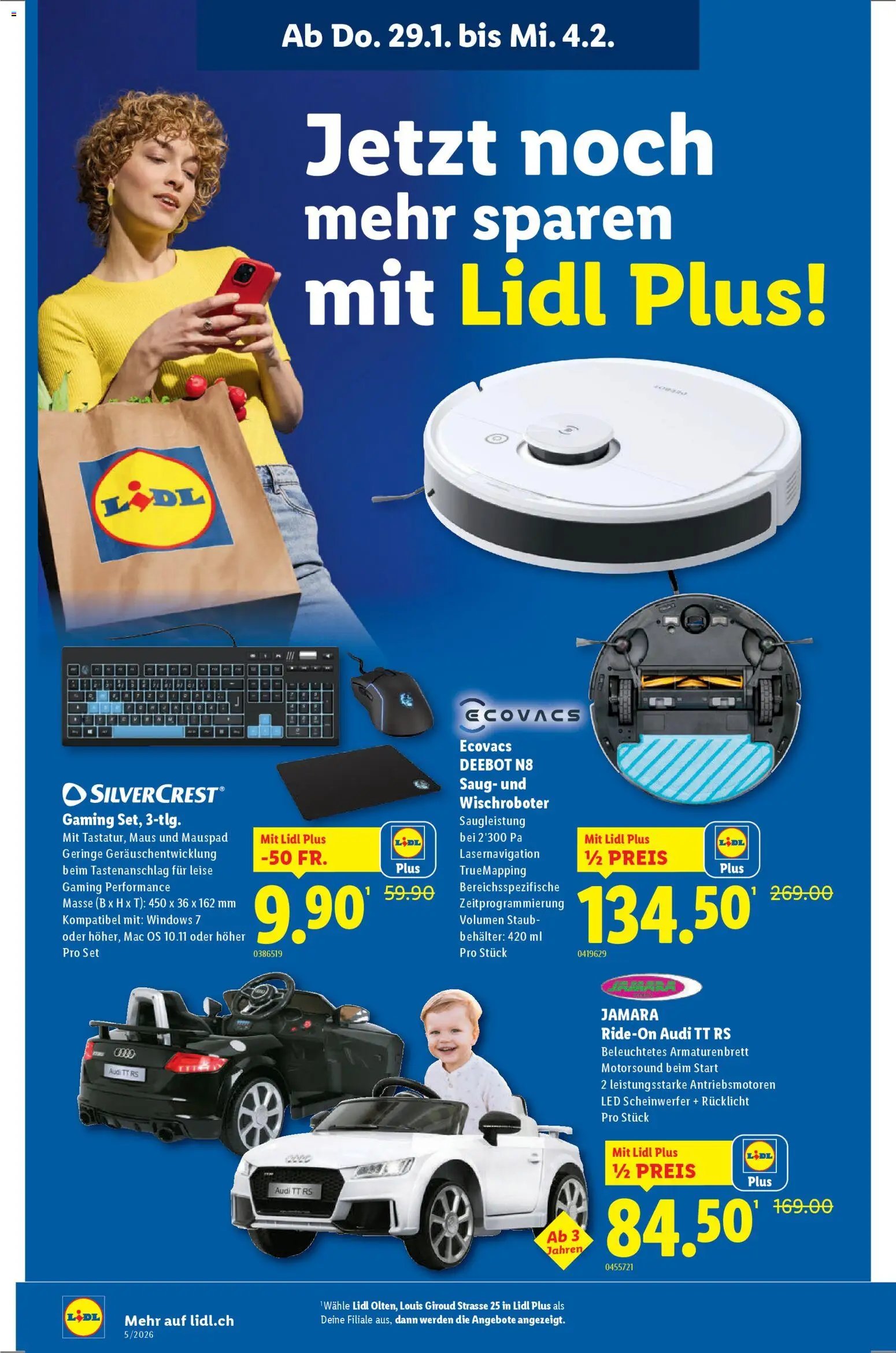 Lidl Aktionen Neueröffnung Olten (2026-01-29 - 2026-02-04)