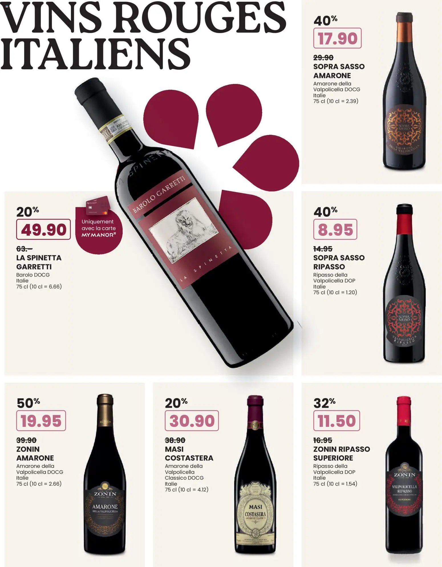 Manor aktionen Wine FR (2026-04-12 - 2026-05-10) | 12