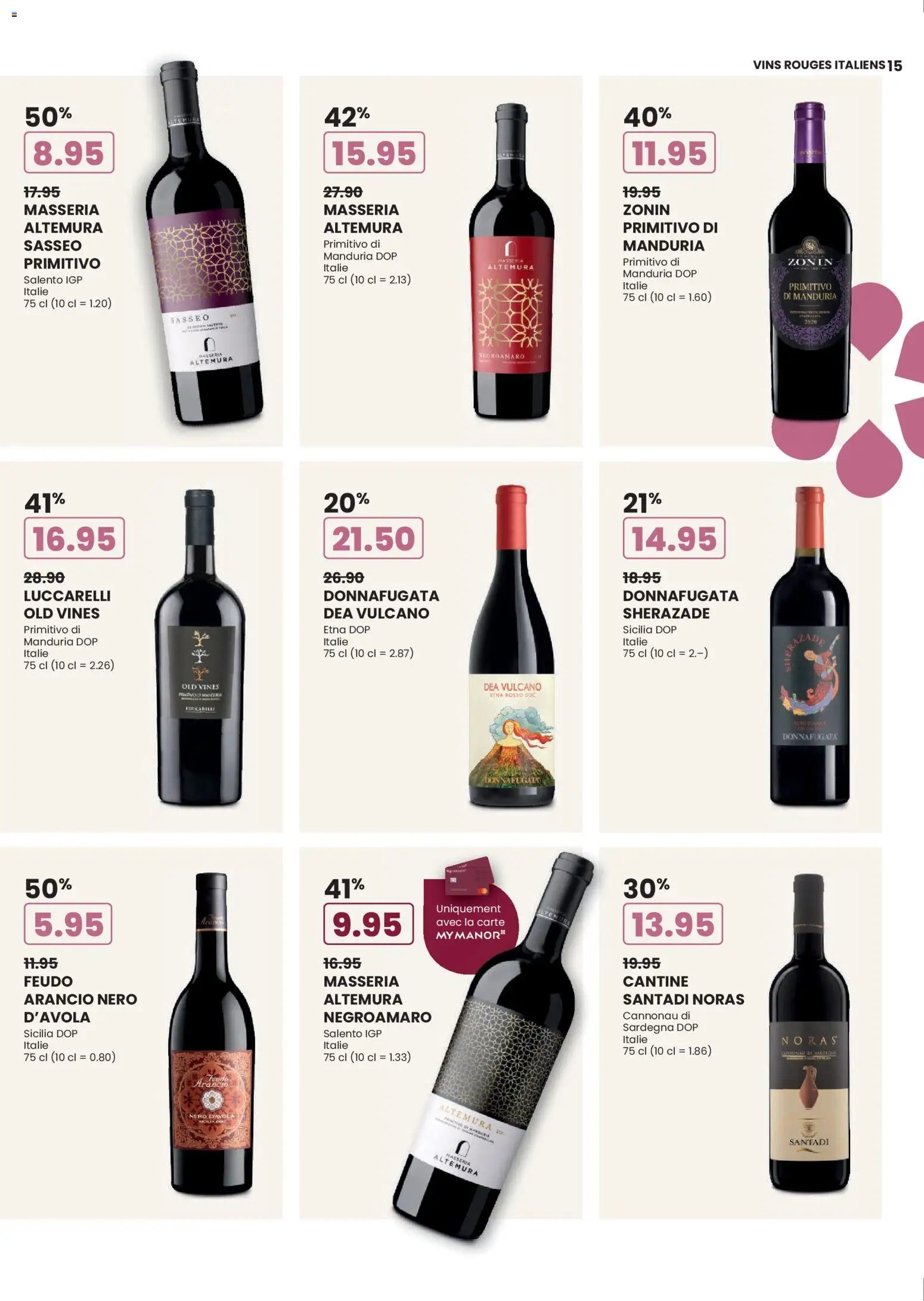 Manor aktionen Wine FR (2026-04-12 - 2026-05-10) | 15