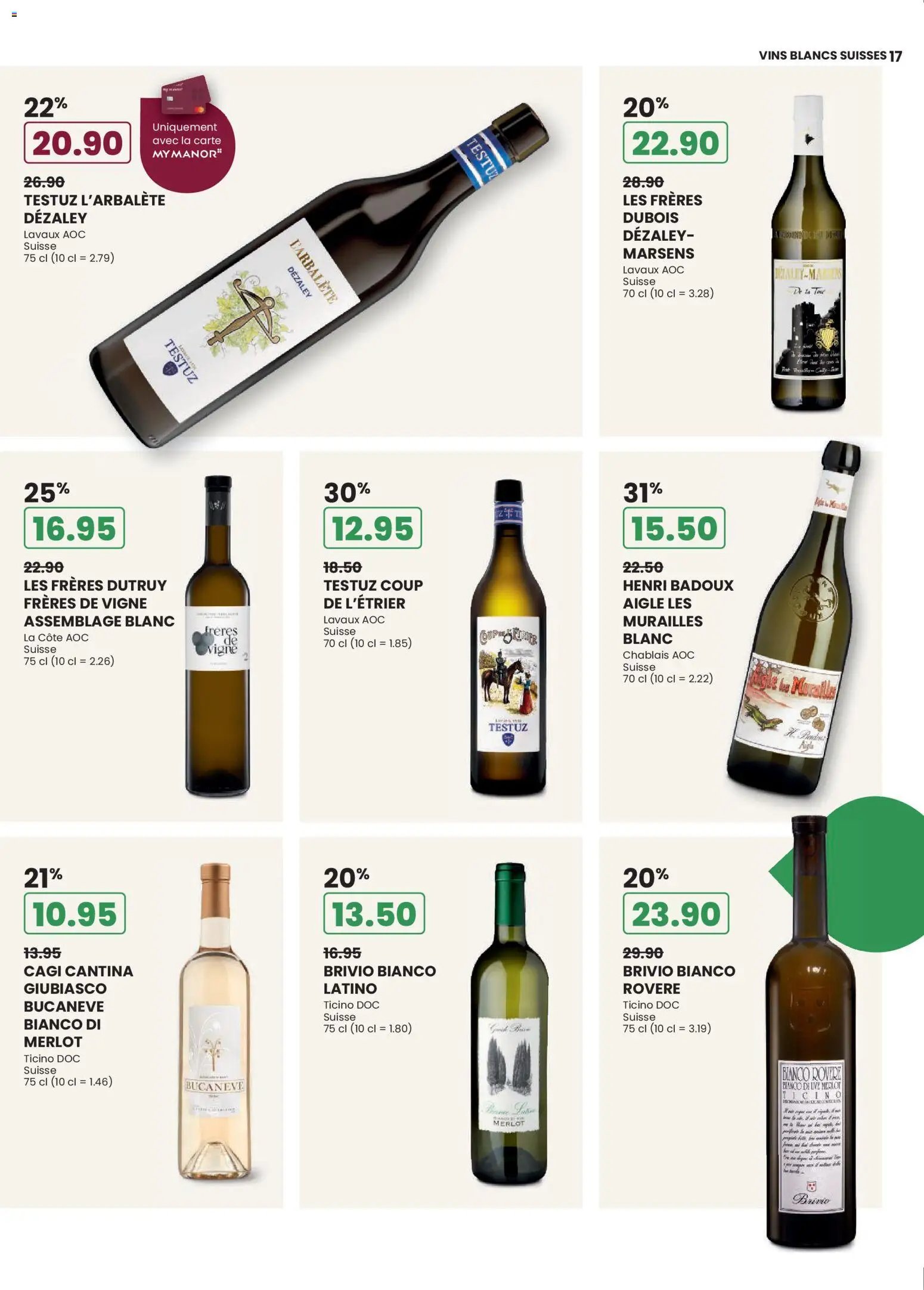 Manor aktionen Wine FR (2026-04-12 - 2026-05-10) | 17