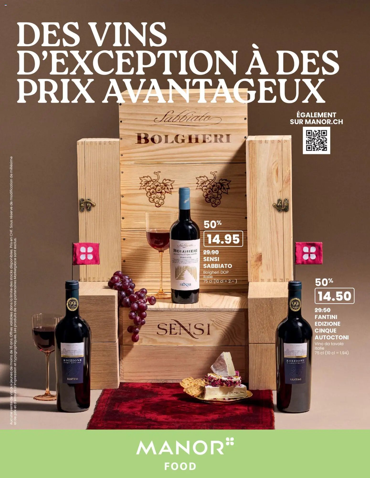 Manor aktionen Wine FR (2026-04-12 - 2026-05-10) | 28