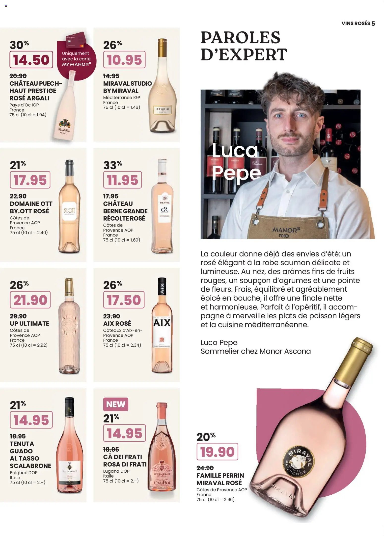 Manor aktionen Wine FR (2026-04-12 - 2026-05-10) | 5