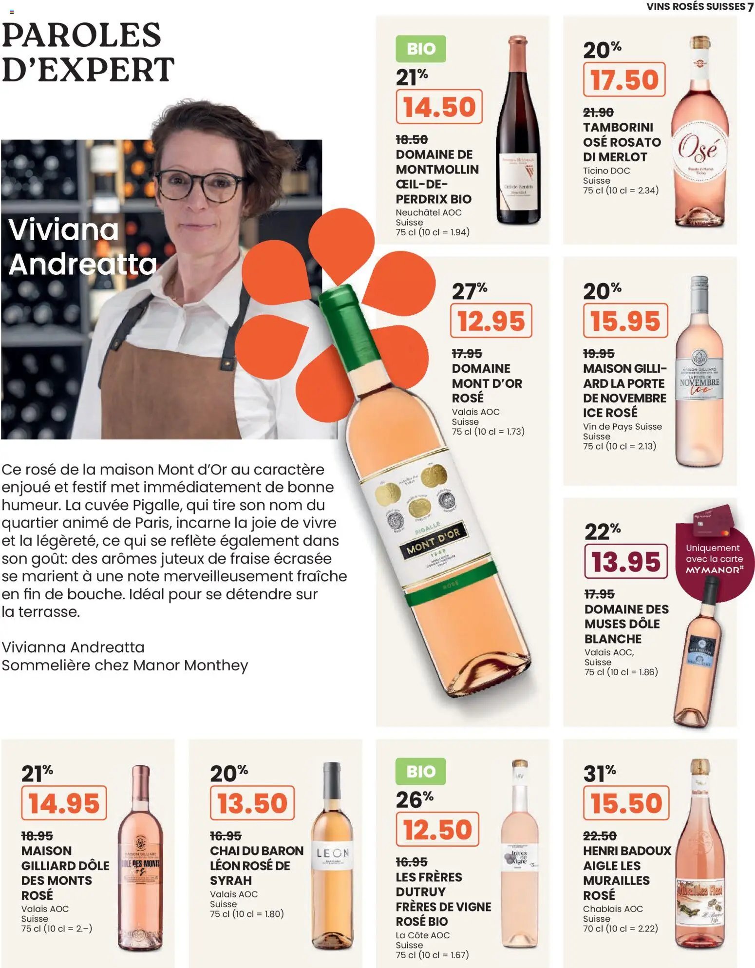 Manor aktionen Wine FR (2026-04-12 - 2026-05-10) | 7