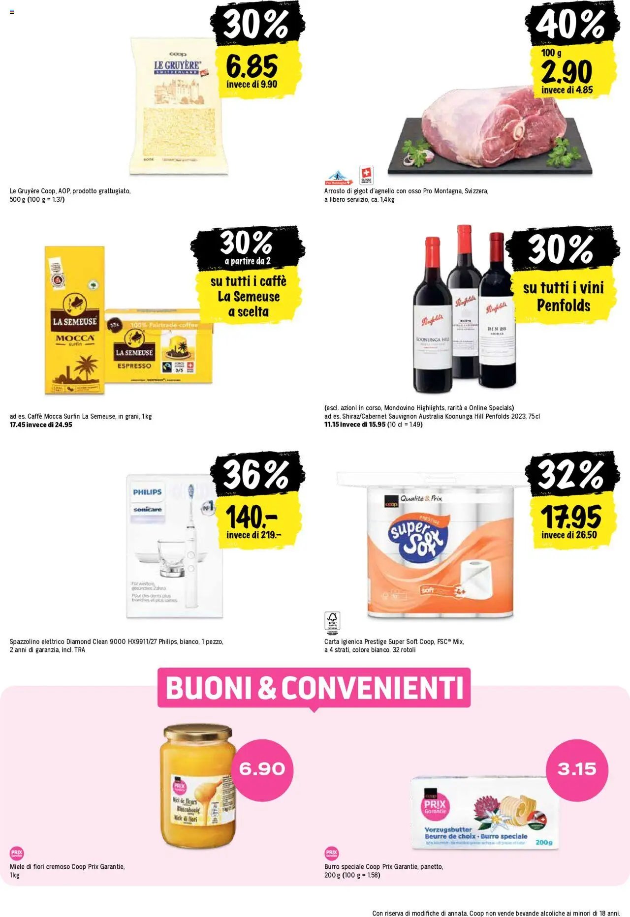 Coop - Una settimana di azioni (2025-10-16 - 2025-10-22)