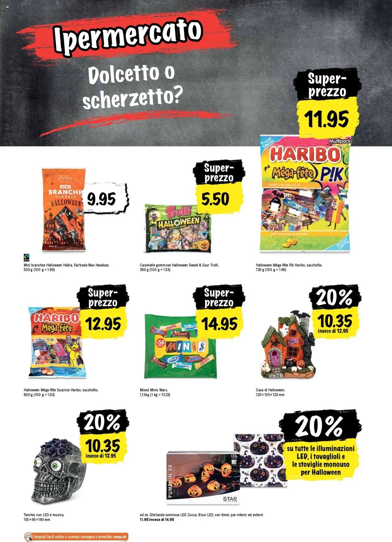 Coop - Una settimana di azioni (2025-10-16 - 2025-10-22)