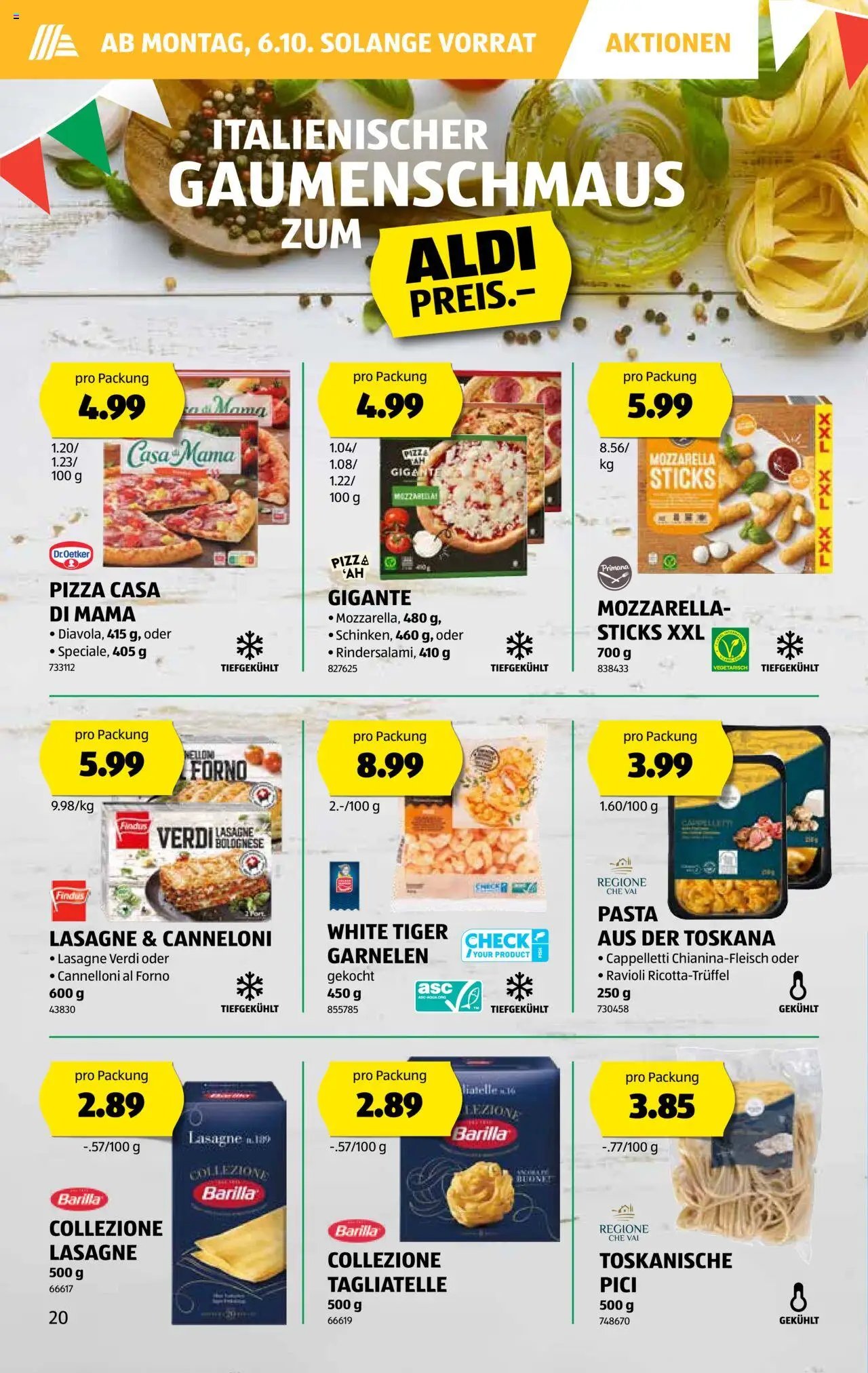 Aldi Aktionen (2025-10-02 - 2025-10-08)