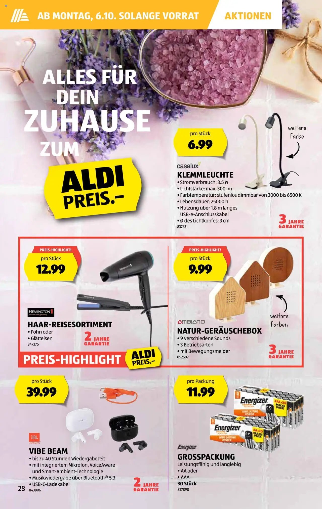 Aldi Aktionen (2025-10-02 - 2025-10-08)