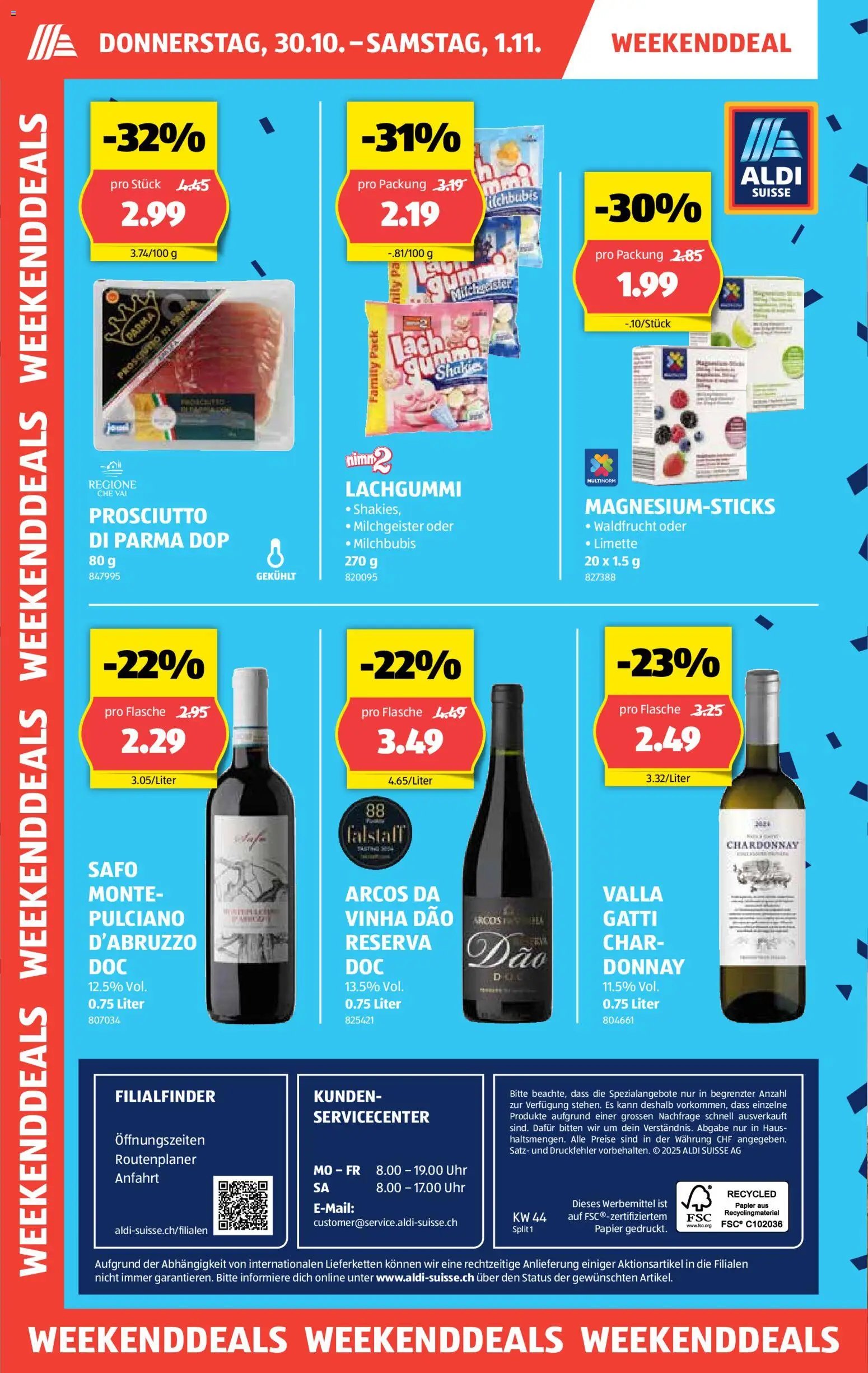 Aldi Aktionen (2025-10-30 - 2025-11-05)