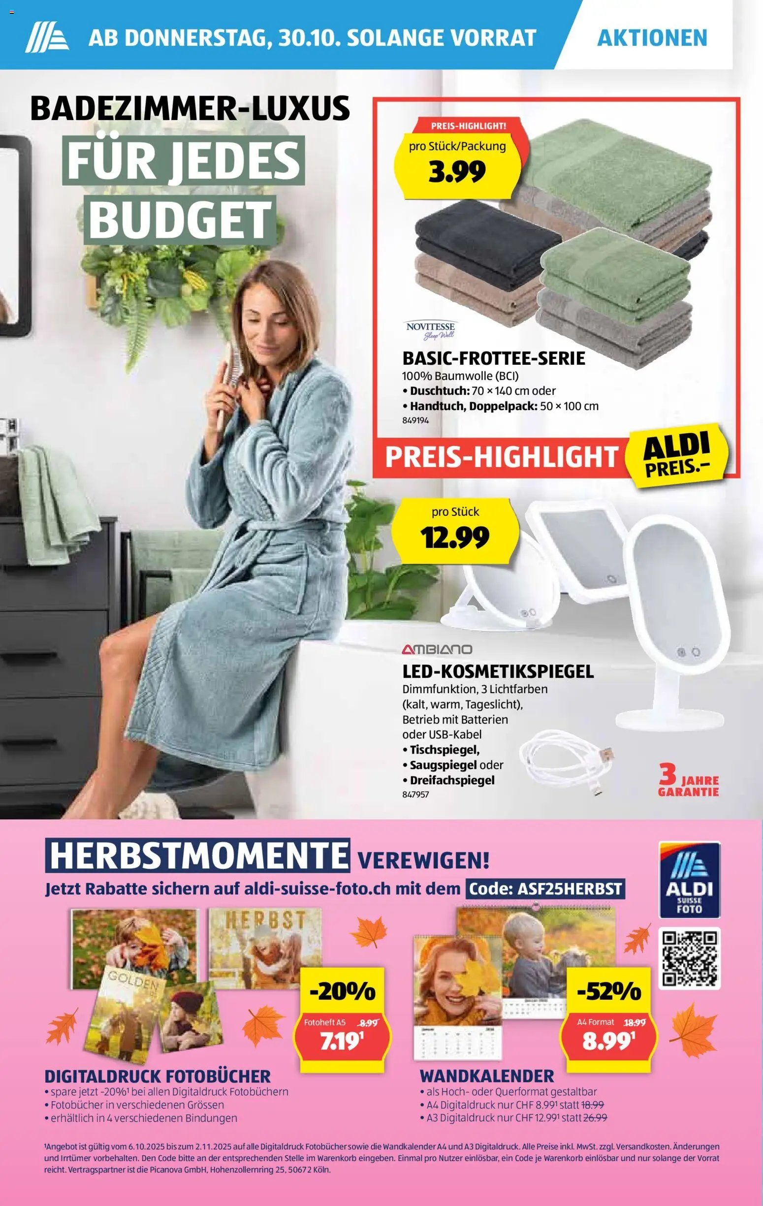 Aldi Aktionen (2025-10-30 - 2025-11-05)