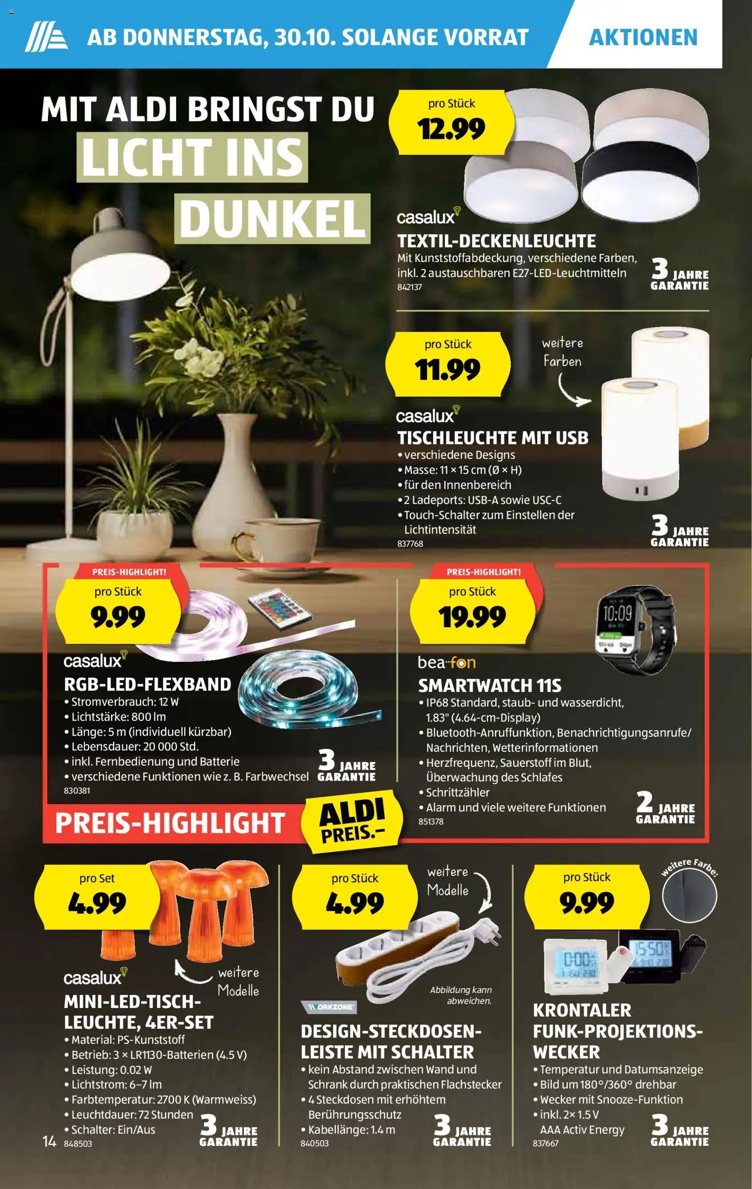 Aldi Aktionen (2025-10-30 - 2025-11-05)