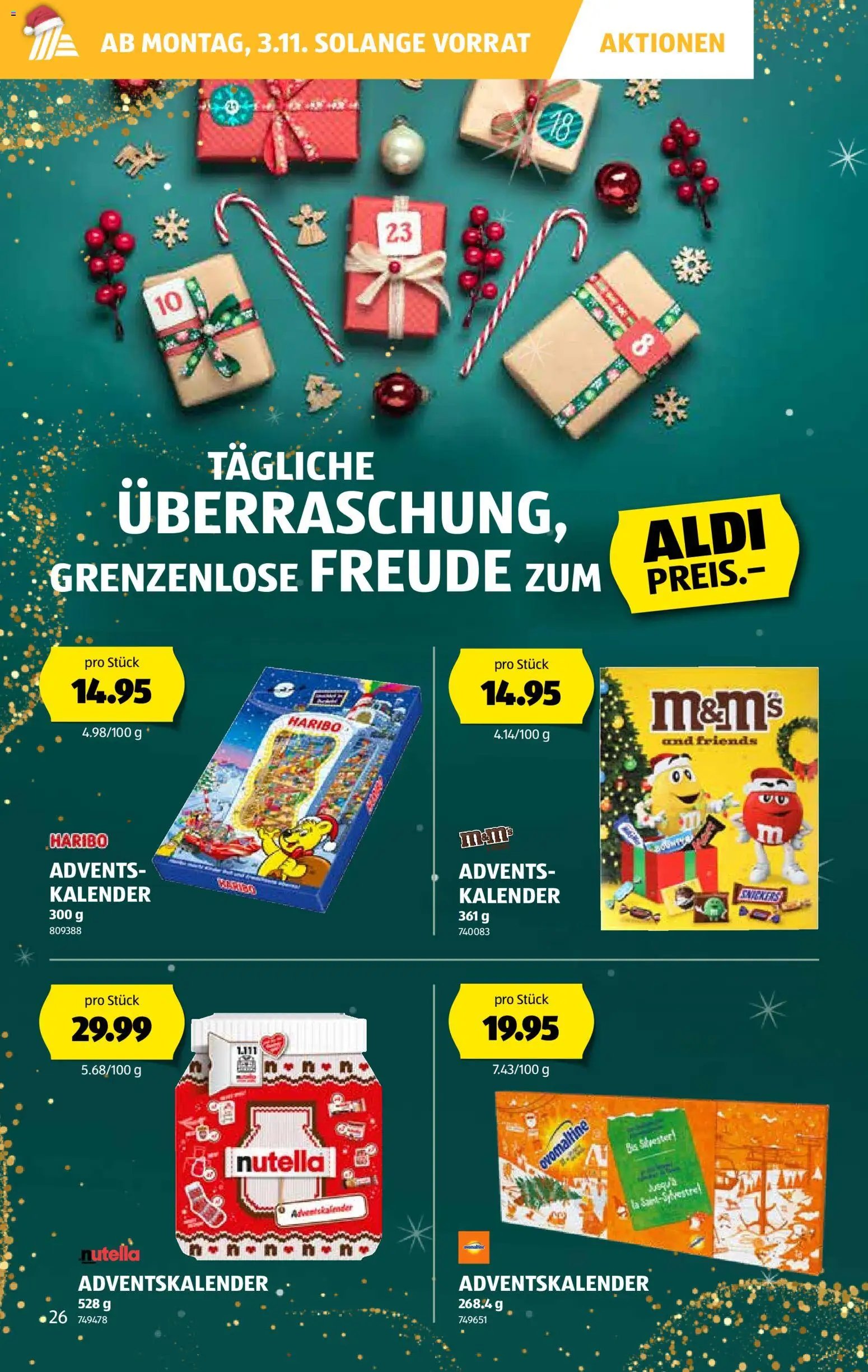 Aldi Aktionen (2025-10-30 - 2025-11-05)