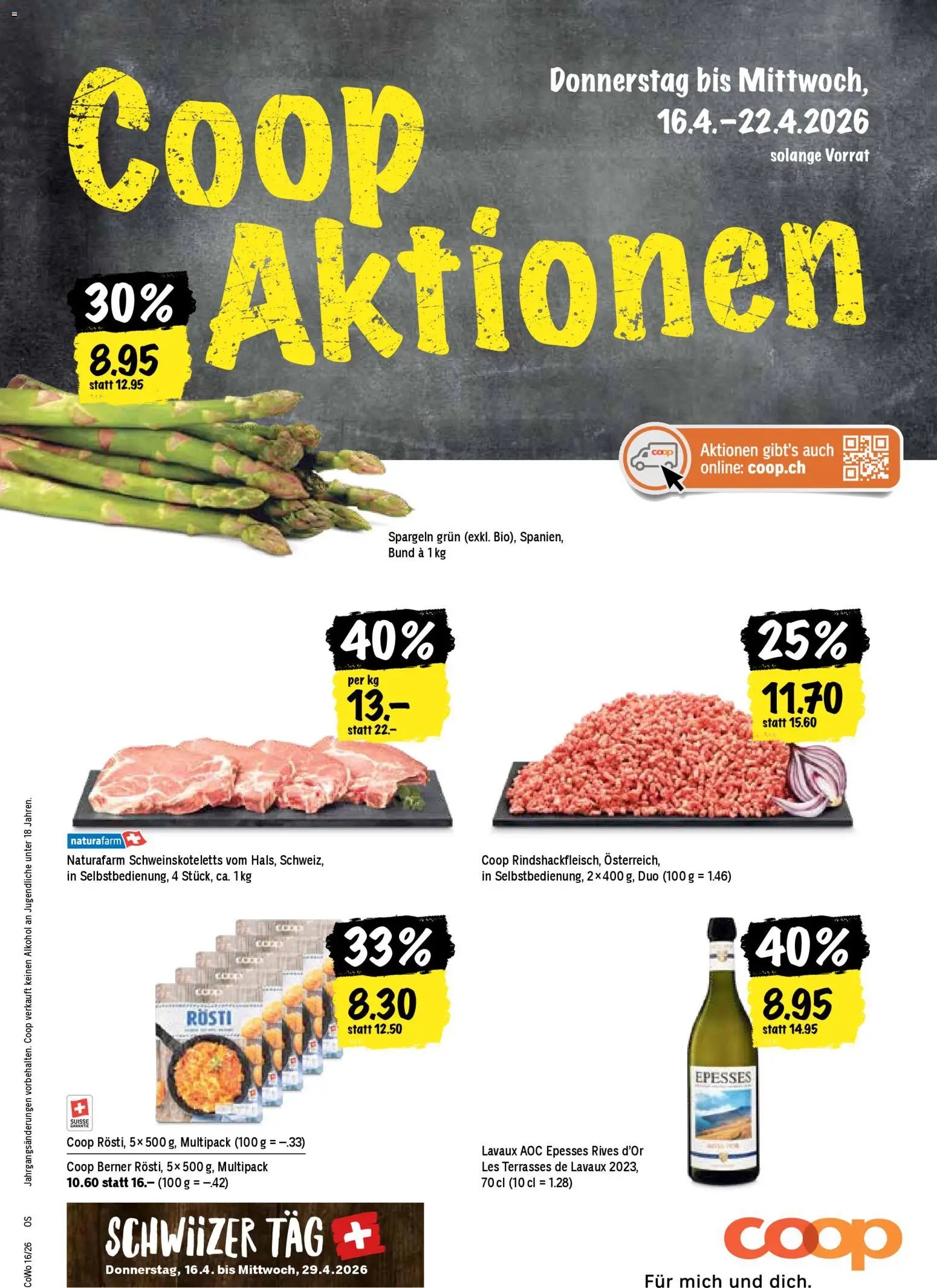 Coop aktionen (2026-04-16 - 2026-04-22)