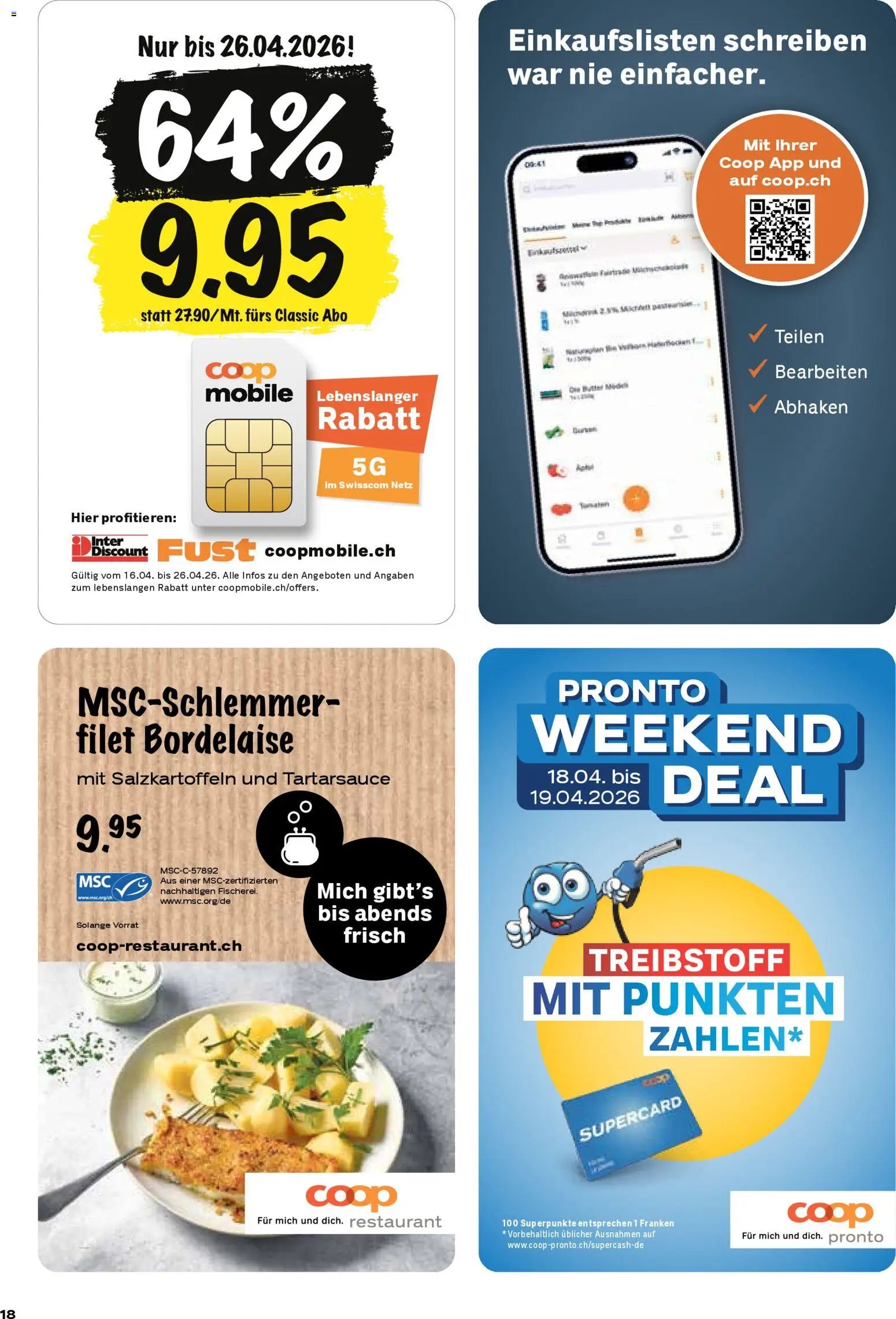 Coop aktionen (2026-04-16 - 2026-04-22)