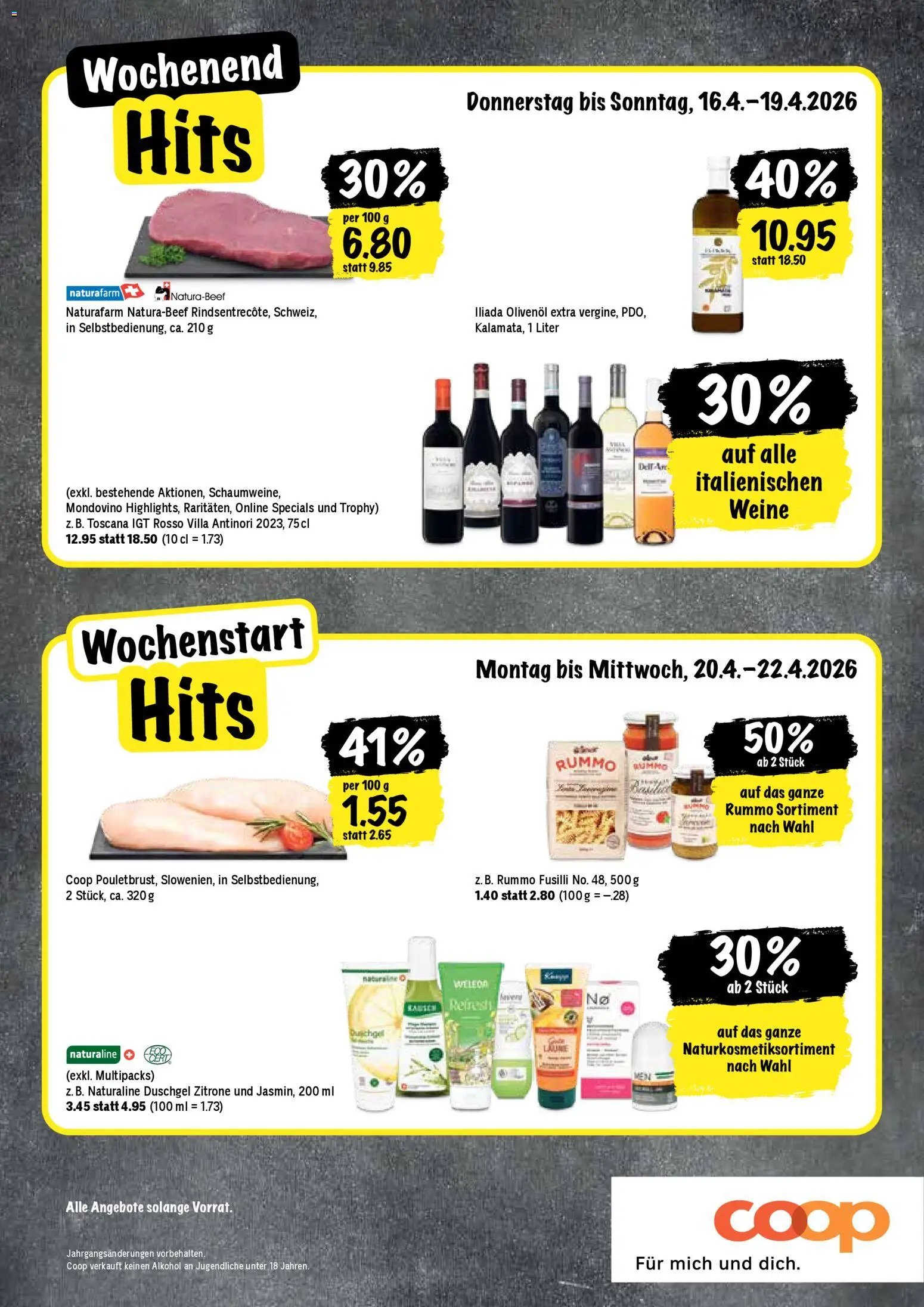 Coop aktionen (2026-04-16 - 2026-04-22)