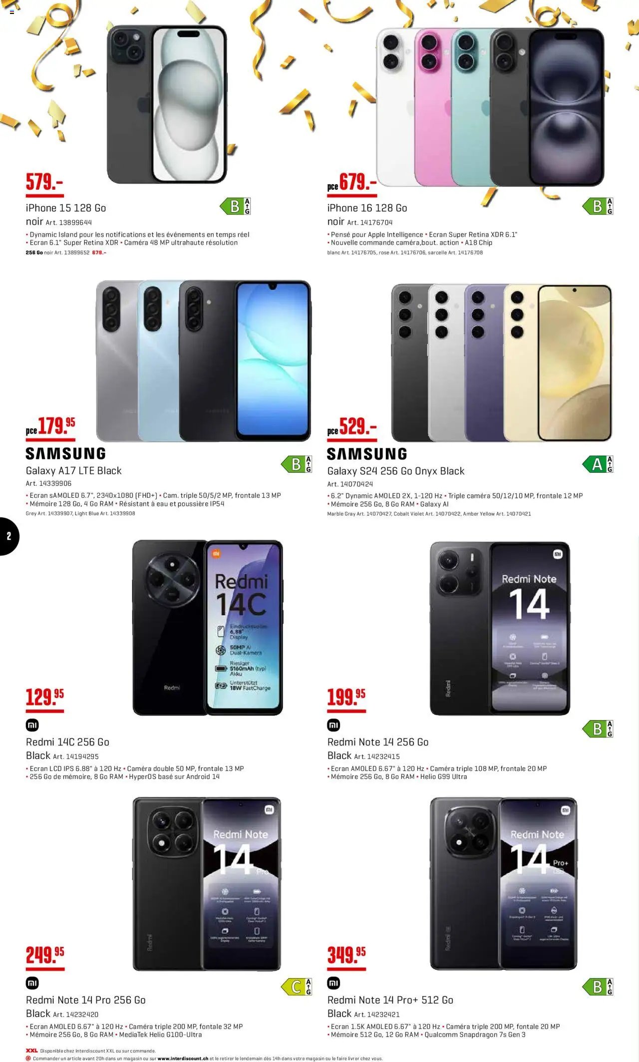 Interdiscount Aktionen Mobile FR (2025-10-20 - 2025-11-09) | 2