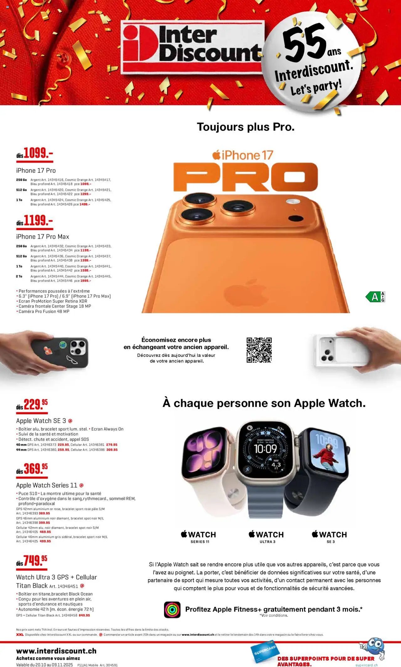 Interdiscount Aktionen Mobile FR (2025-10-20 - 2025-11-09) | 4