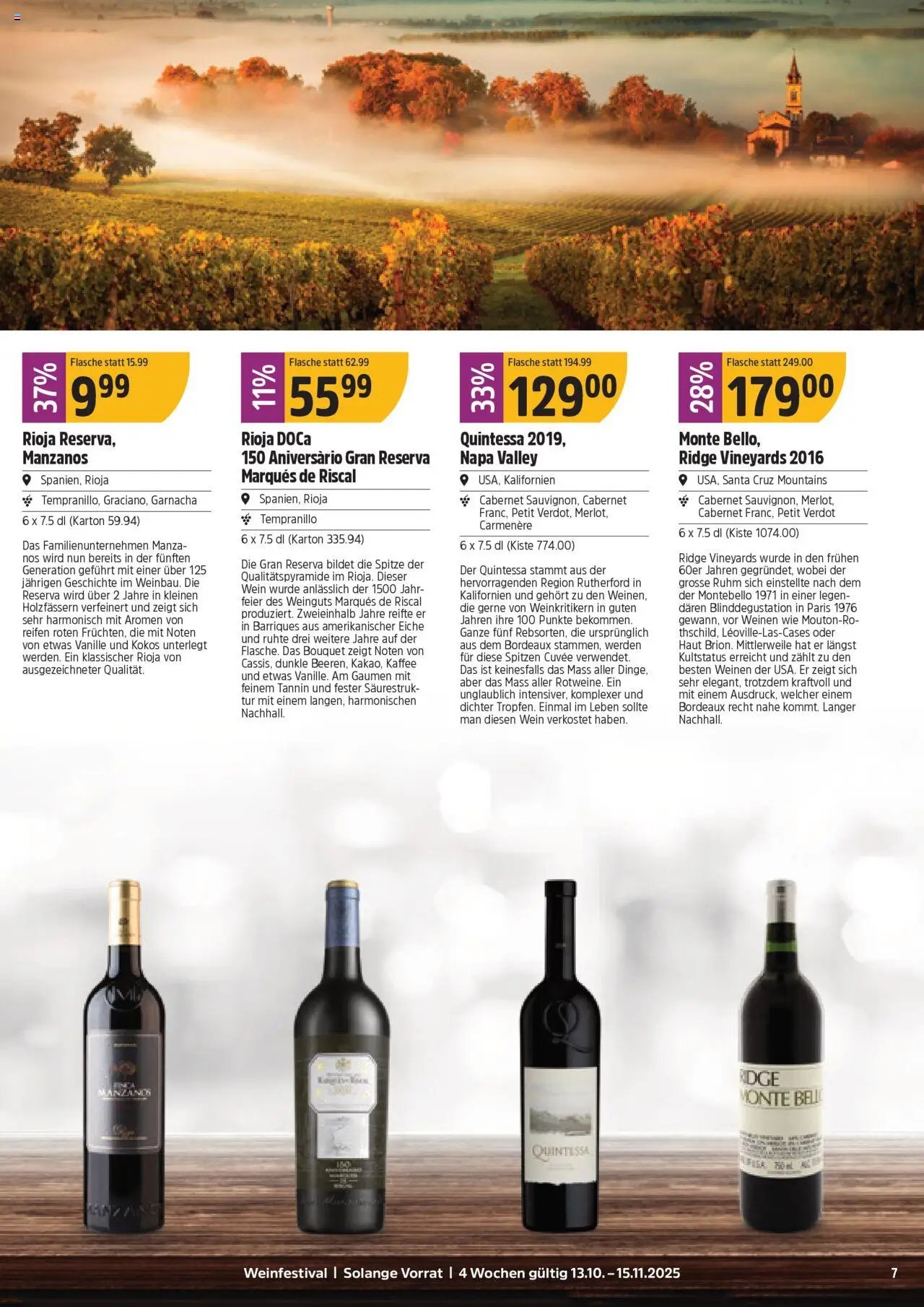 TopCC Aktionen Weinfestival (2025-10-13 - 2025-11-15) | 7