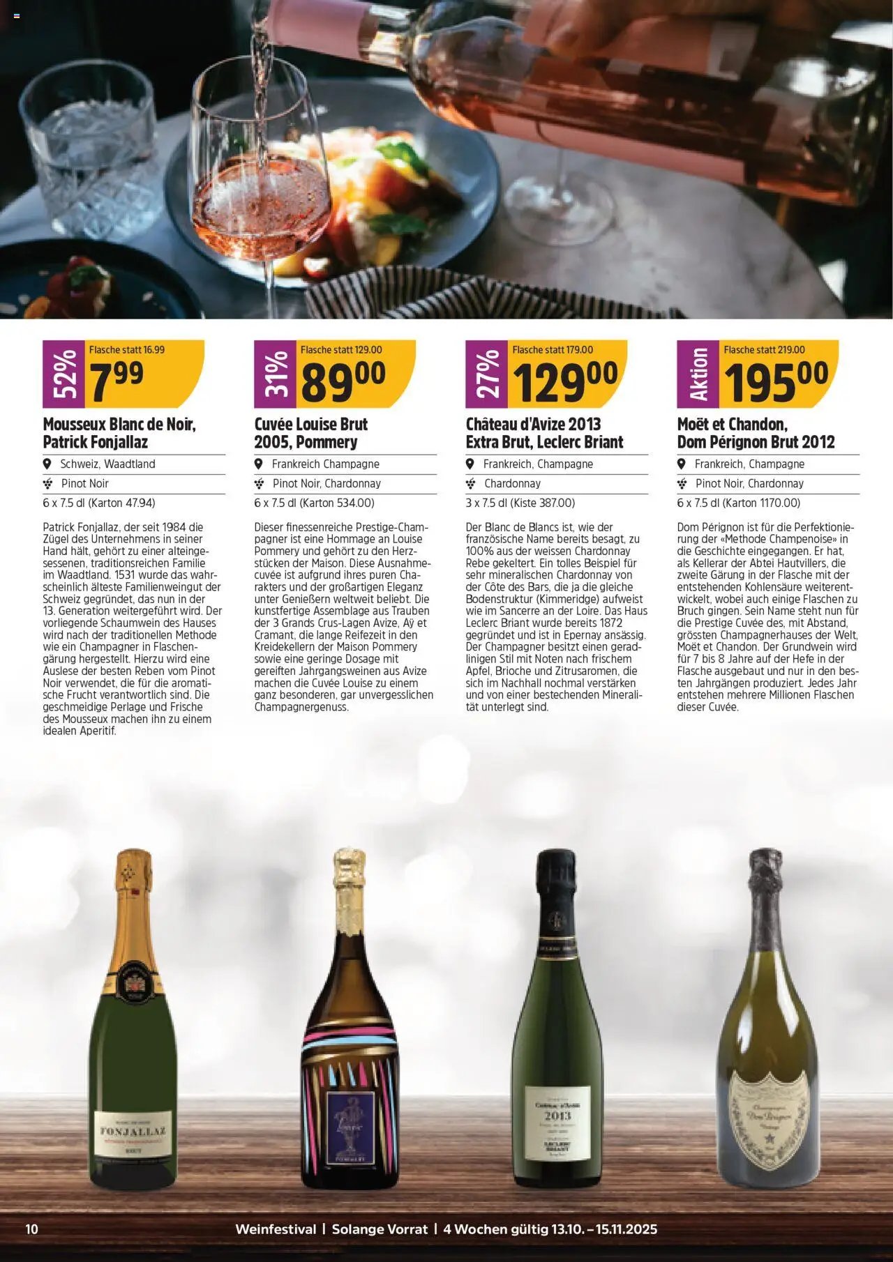 TopCC Aktionen Weinfestival (2025-10-13 - 2025-11-15) | 10