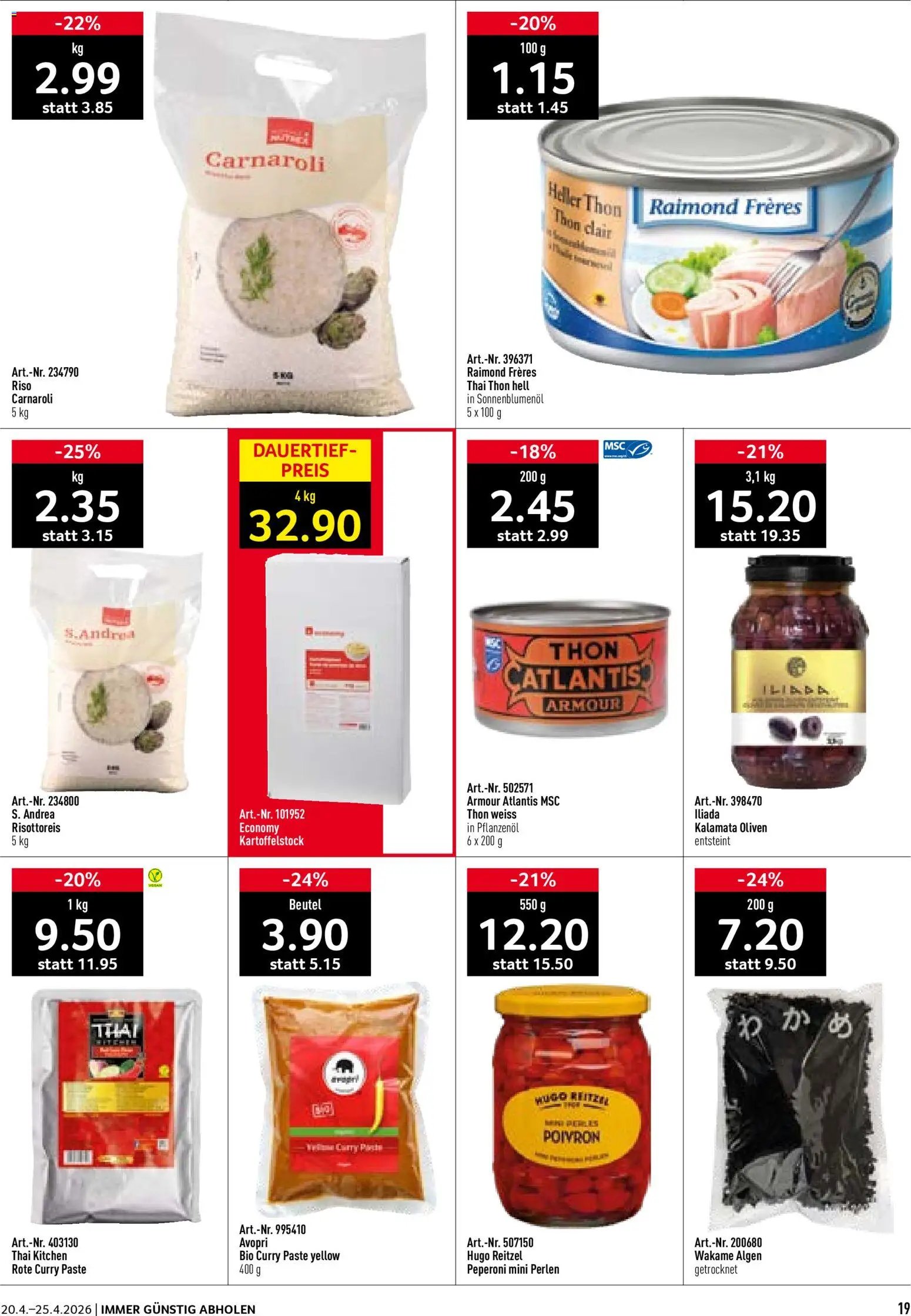 Prodega aktionen (2026-04-20 - 2026-04-25)