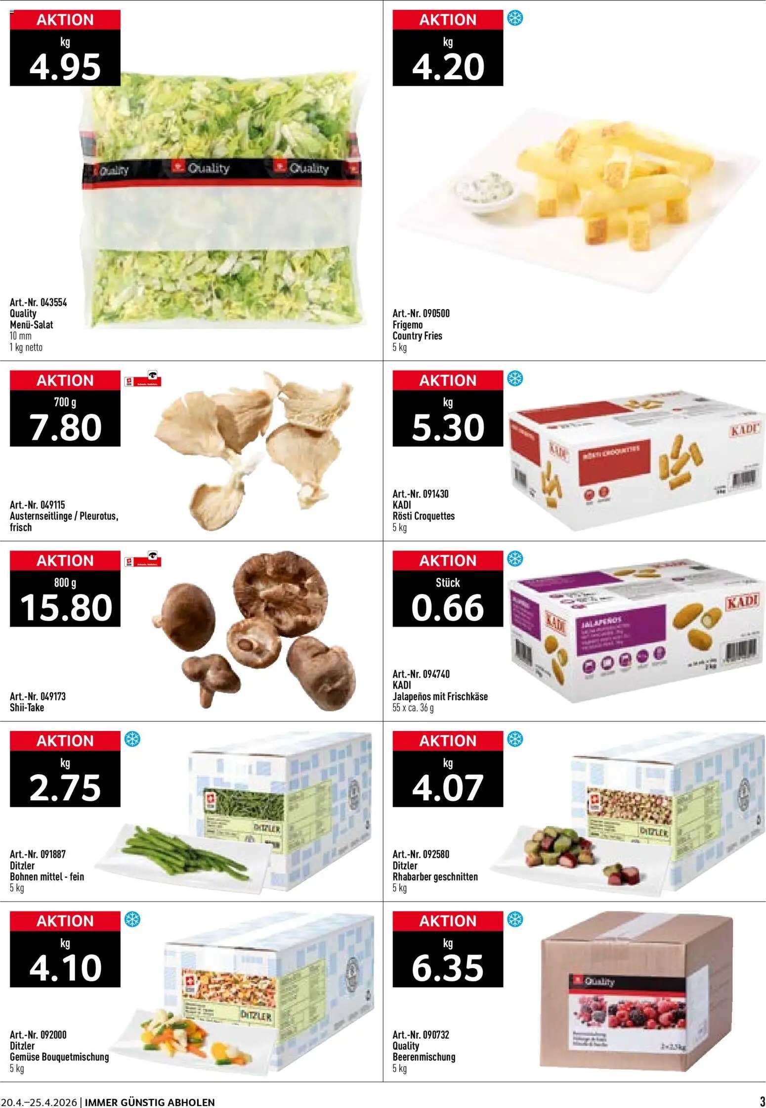 Prodega aktionen (2026-04-20 - 2026-04-25)