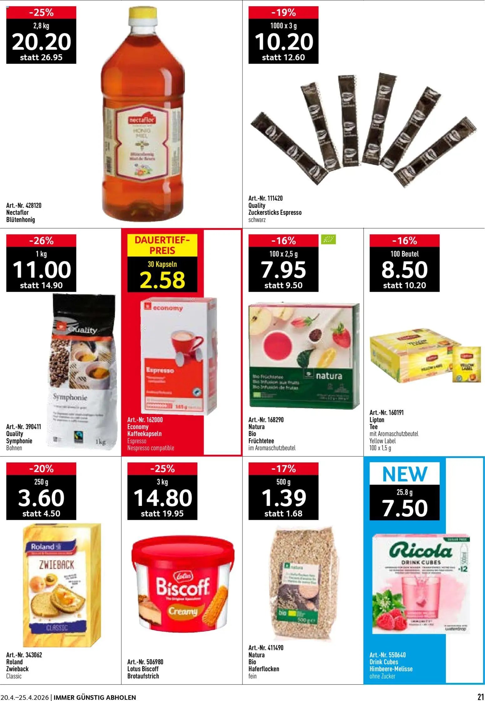 Prodega aktionen (2026-04-20 - 2026-04-25)