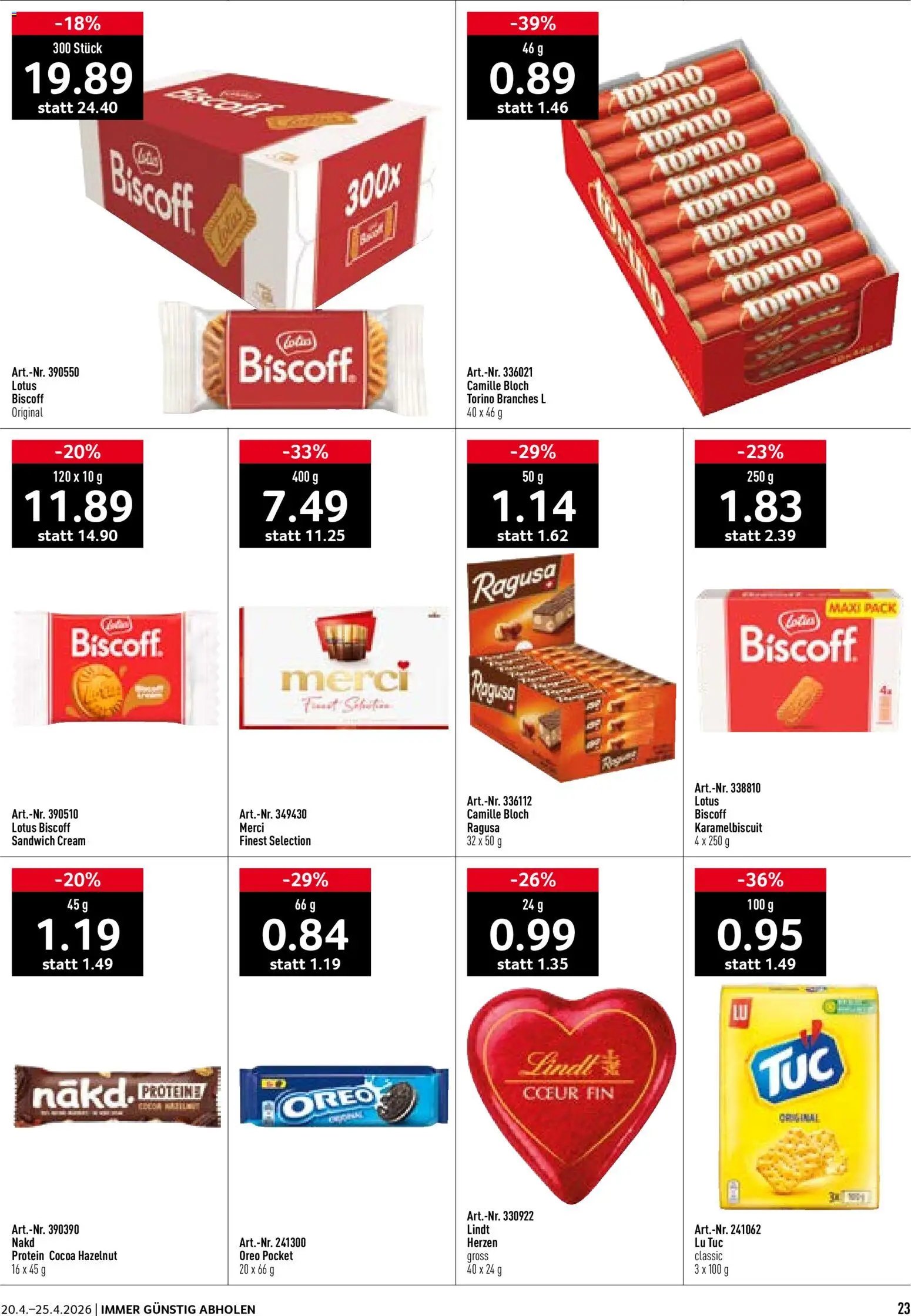 Prodega aktionen (2026-04-20 - 2026-04-25)