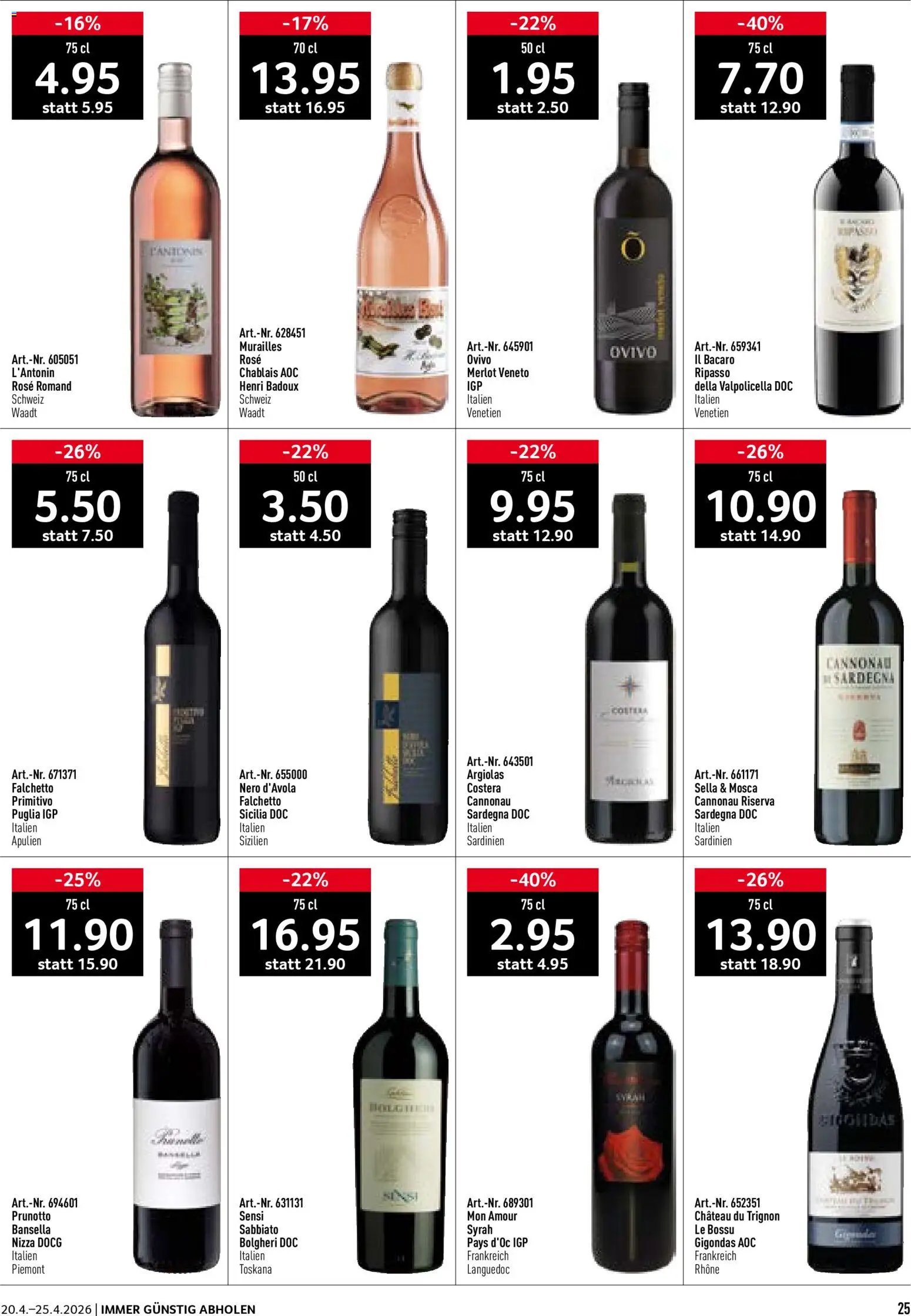 Prodega aktionen (2026-04-20 - 2026-04-25)