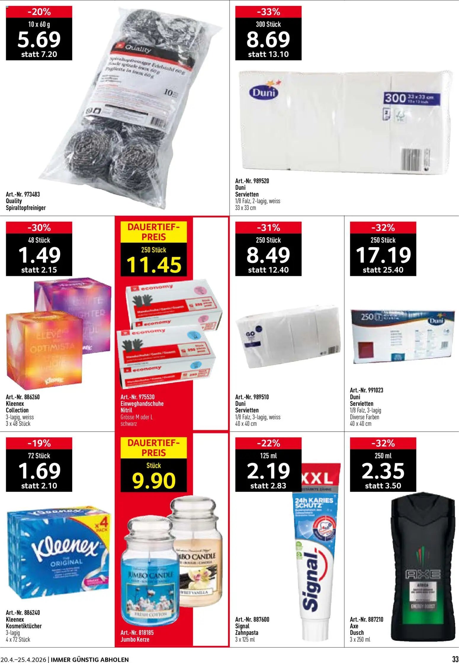 Prodega aktionen (2026-04-20 - 2026-04-25)