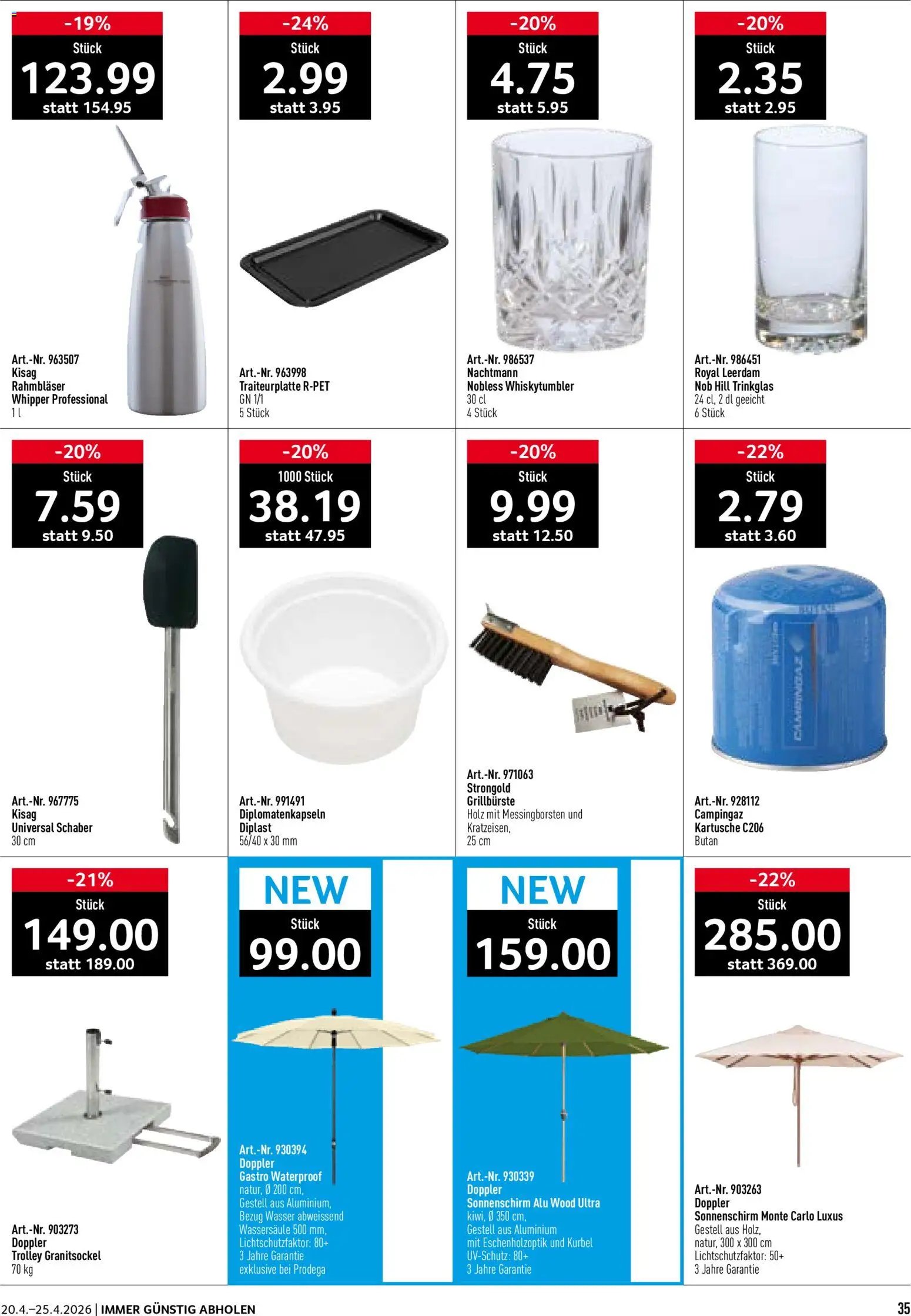 Prodega aktionen (2026-04-20 - 2026-04-25)