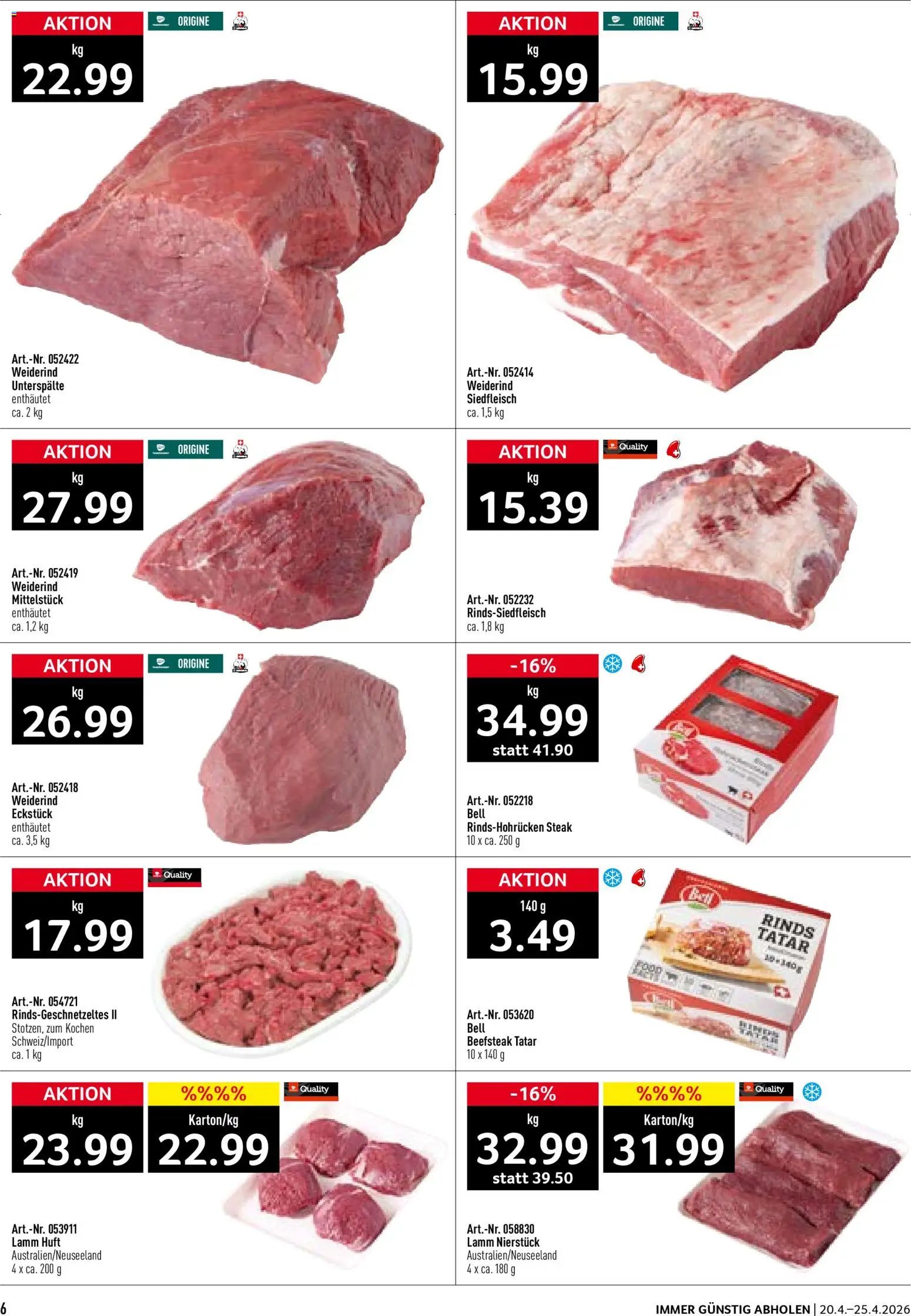 Prodega aktionen (2026-04-20 - 2026-04-25)