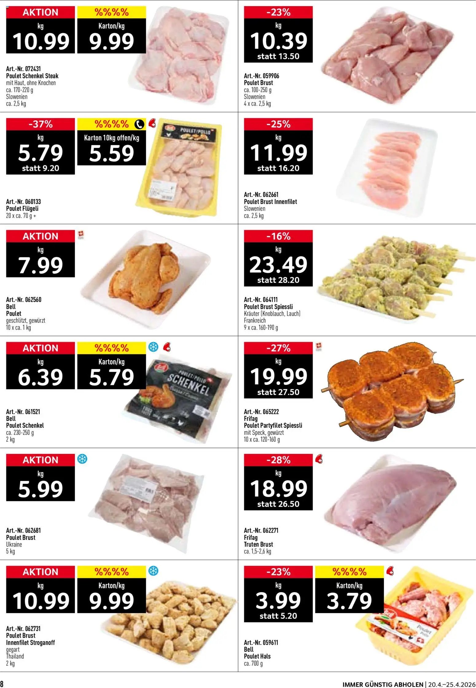 Prodega aktionen (2026-04-20 - 2026-04-25)