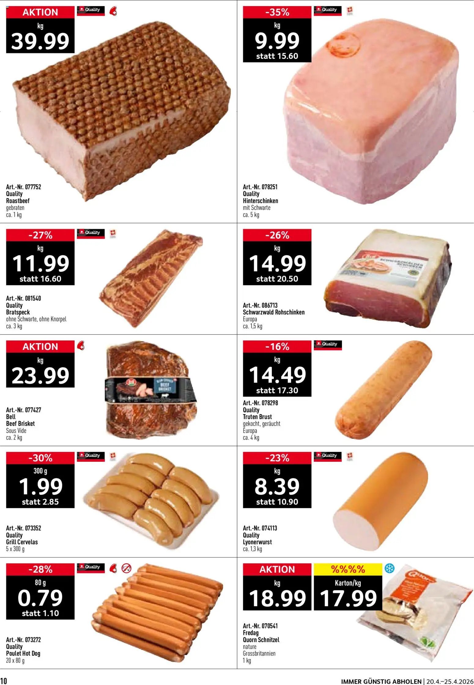 Prodega aktionen (2026-04-20 - 2026-04-25)