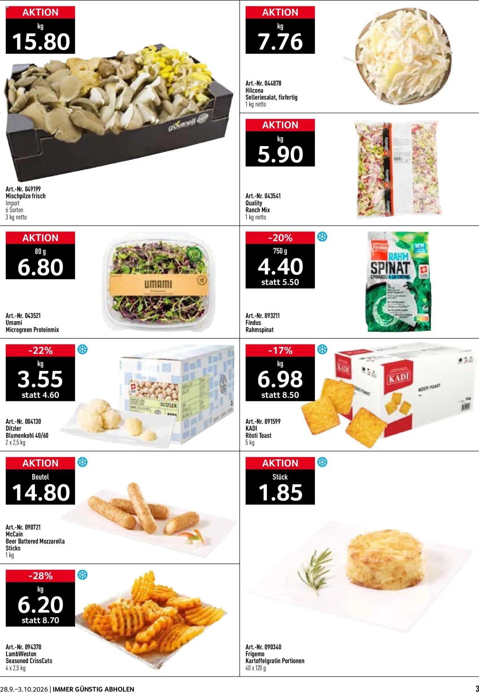 Prodega aktionen