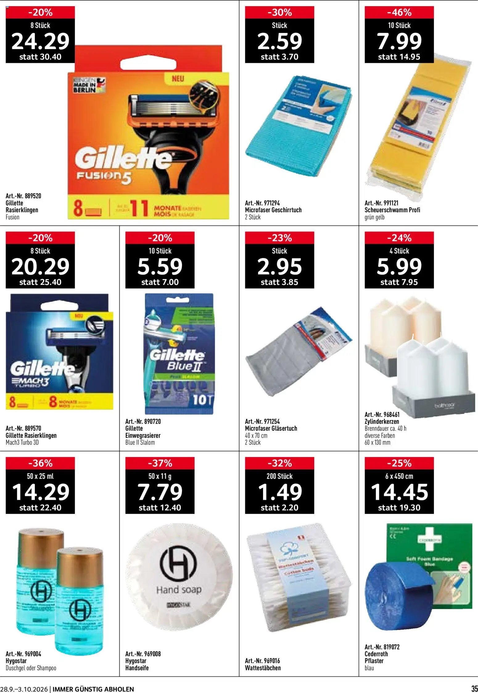 Prodega aktionen