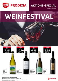 Prodega aktionen Weinfestival (2026-04-20 - 2026-05-02)