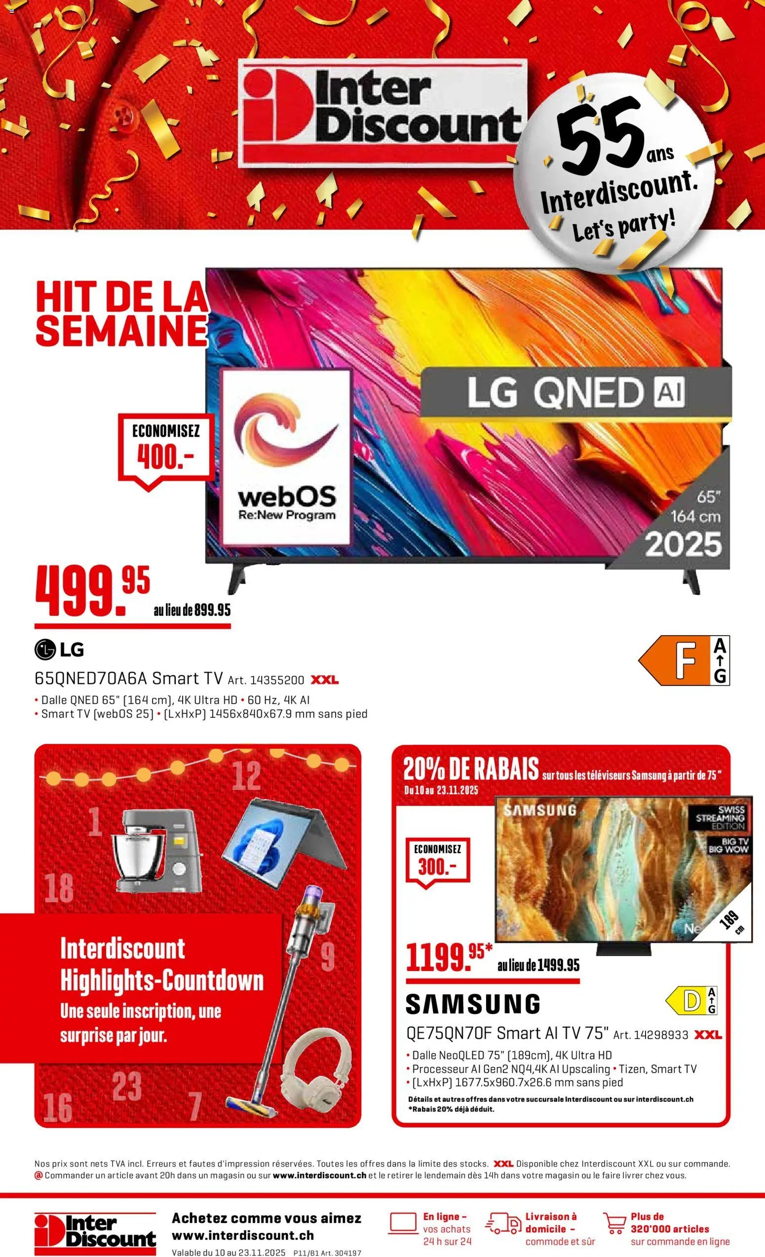 Interdiscount Aktionen FR (2025-11-10 - 2025-11-23)