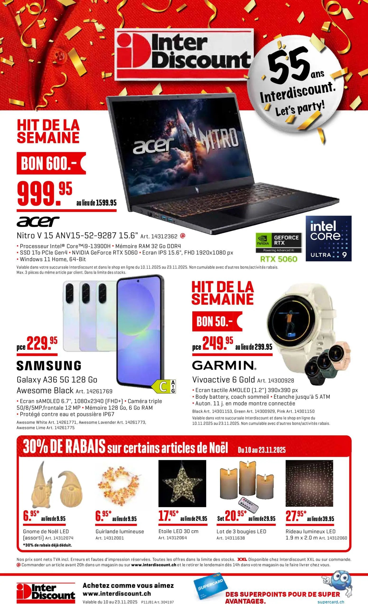 Interdiscount Aktionen FR (2025-11-10 - 2025-11-23)