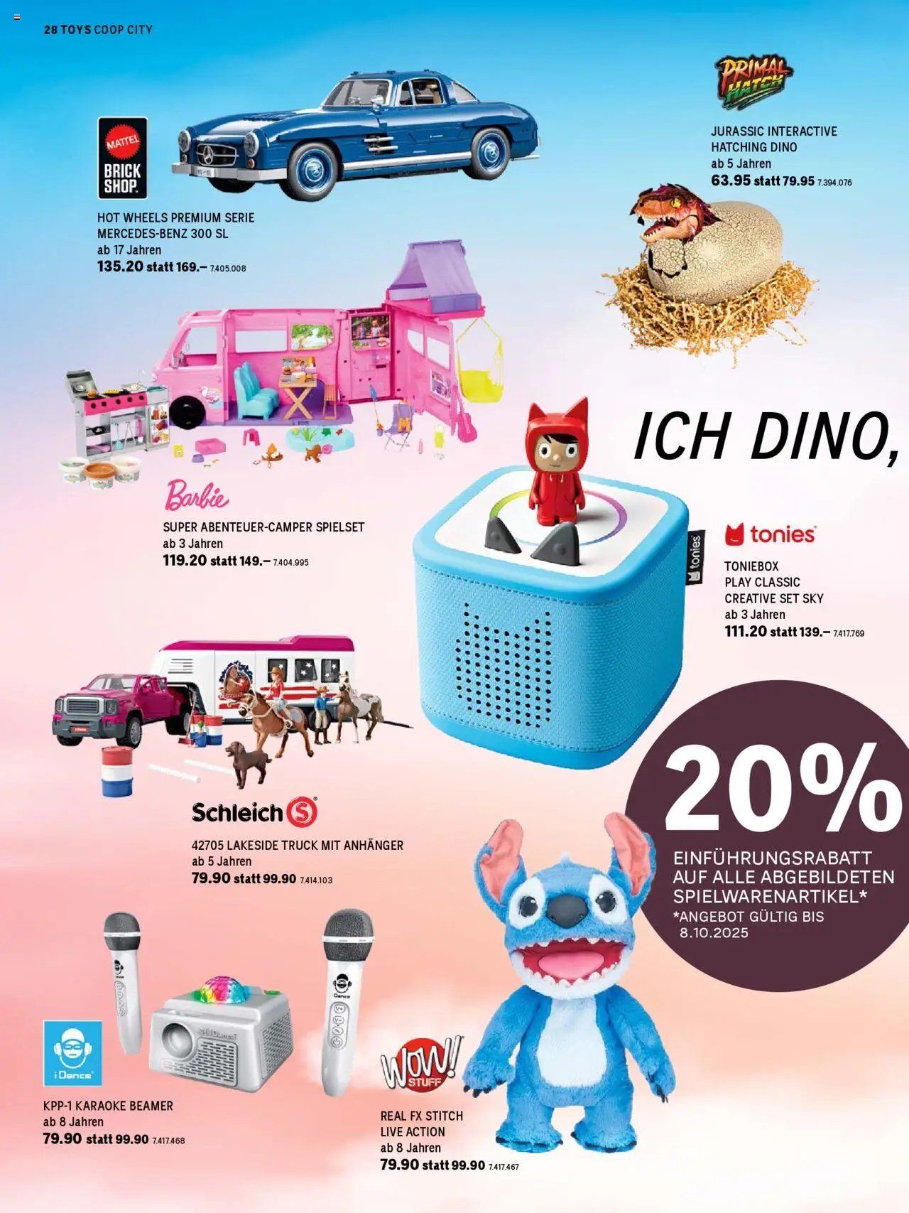 Coop City Aktionen (2025-10-01 - 2025-10-19)